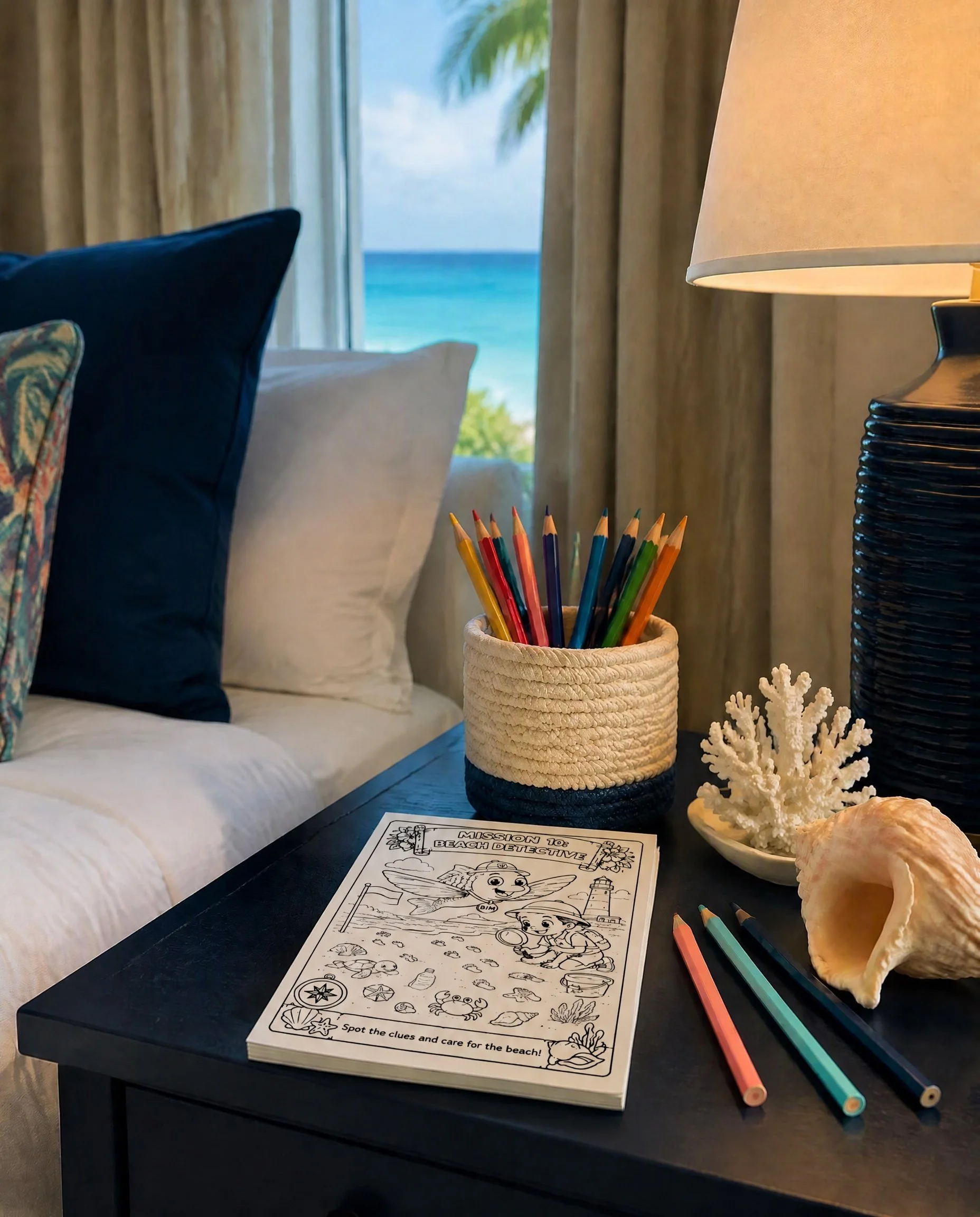 Barbados Family Quest - Colouring Book