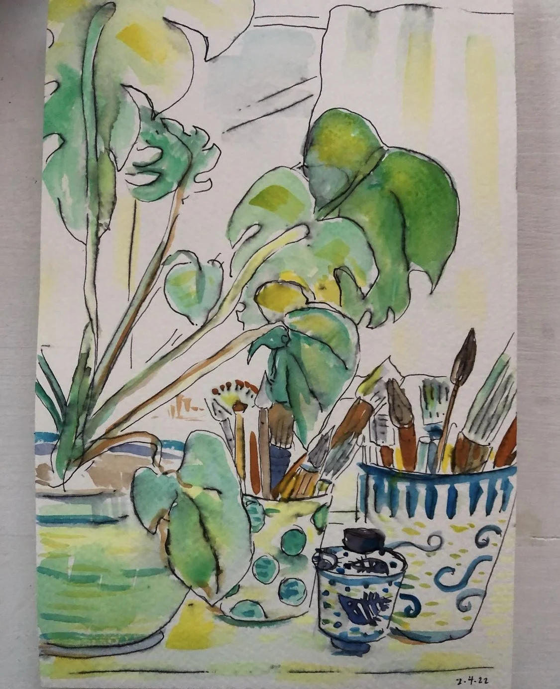 Watercolor & Drawings