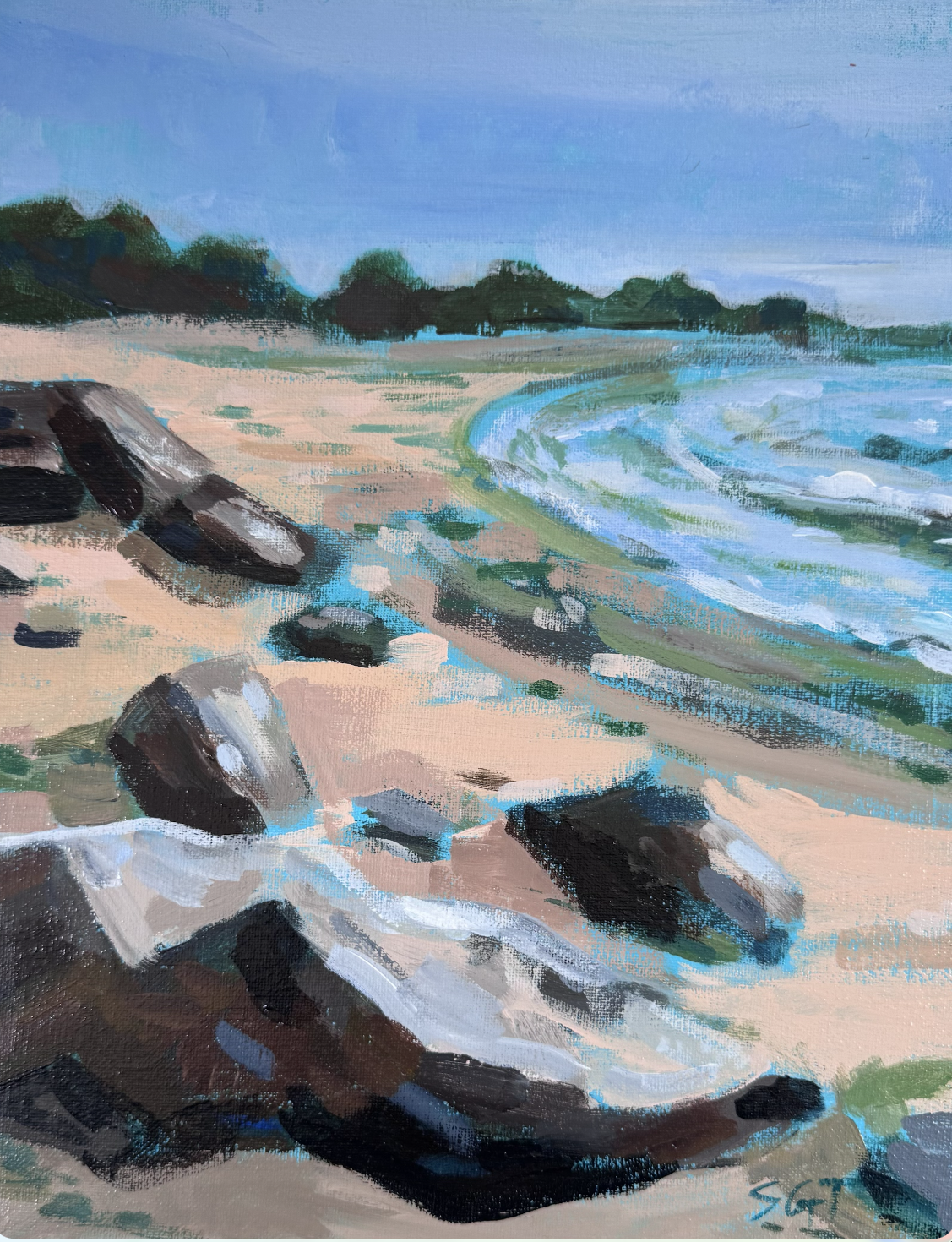 "Rocky Shore"
