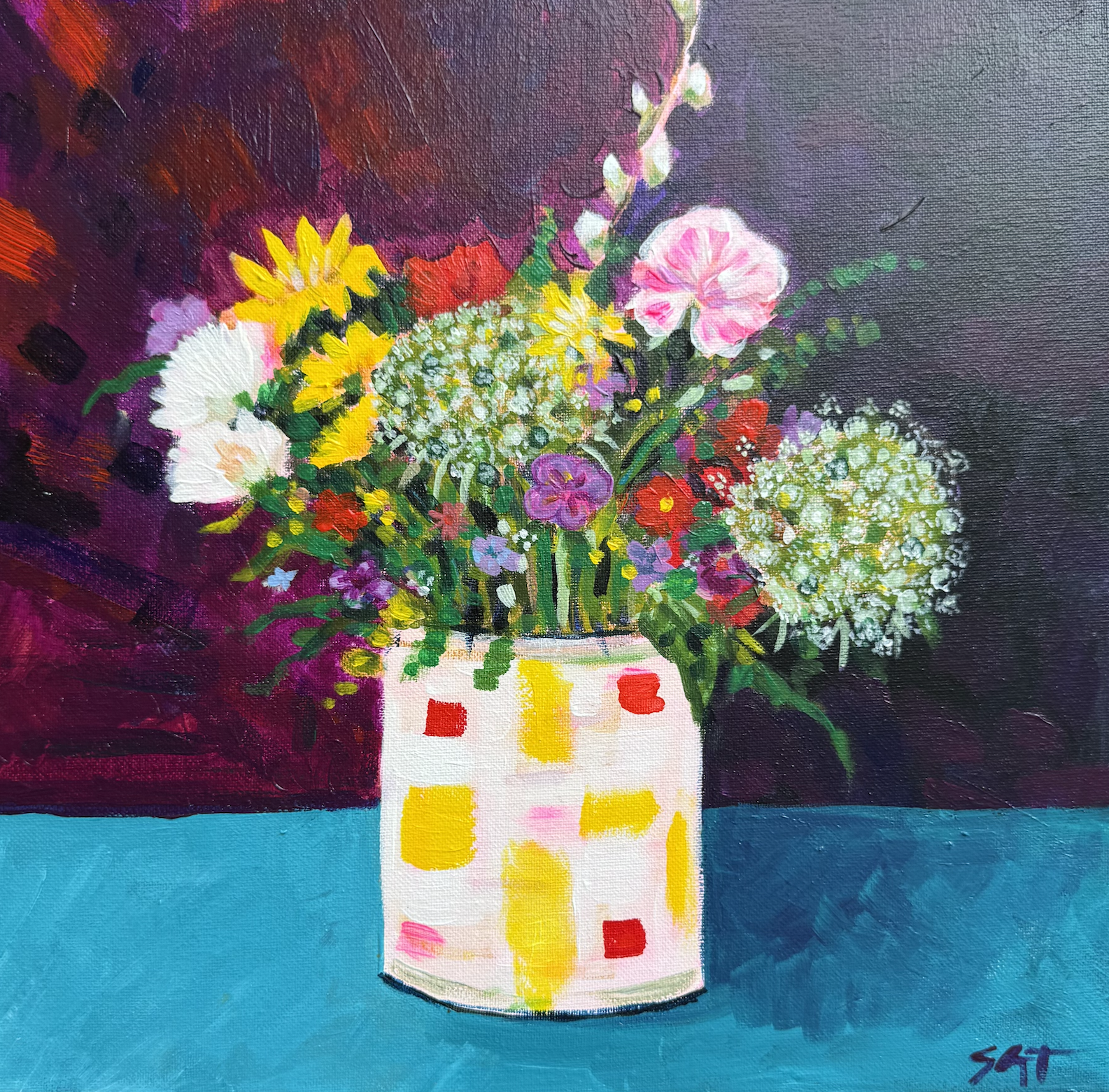 "Geometric Bouquet" - $200