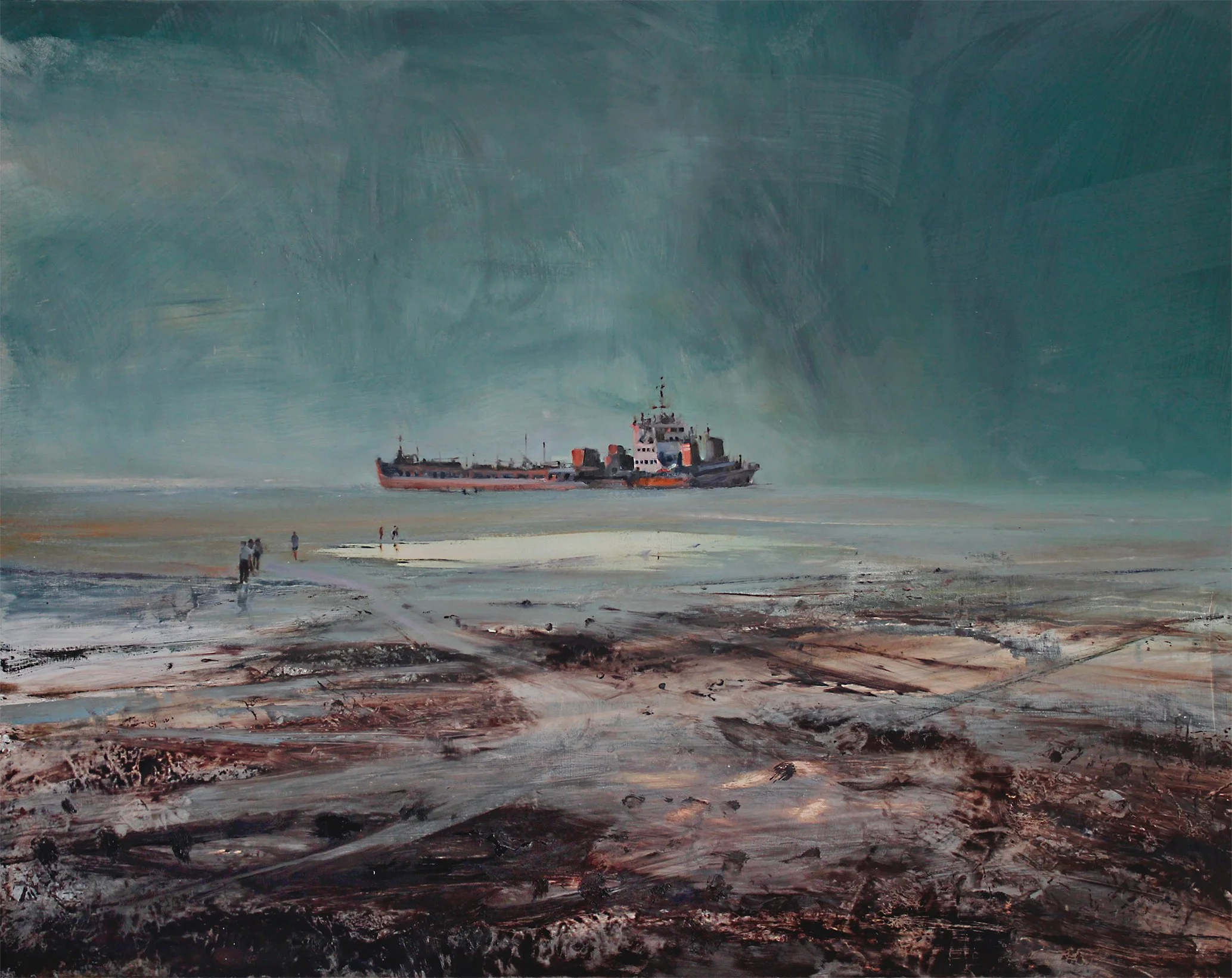 Coming Ashore_2012_95x120cm_Oil-2.jpg