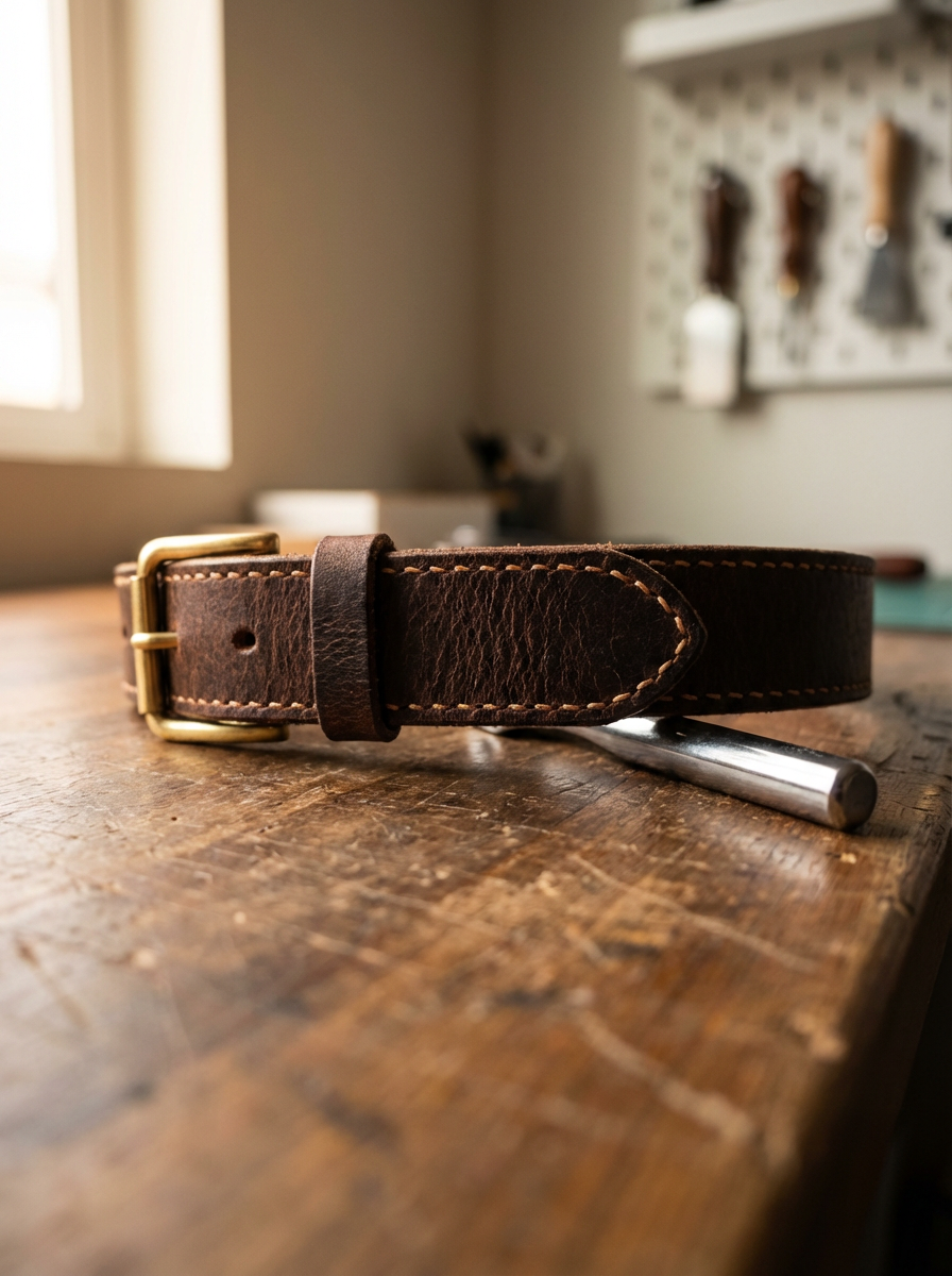 Leather Tack Strap
