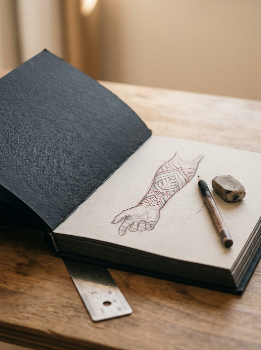 Leather Sketchbook