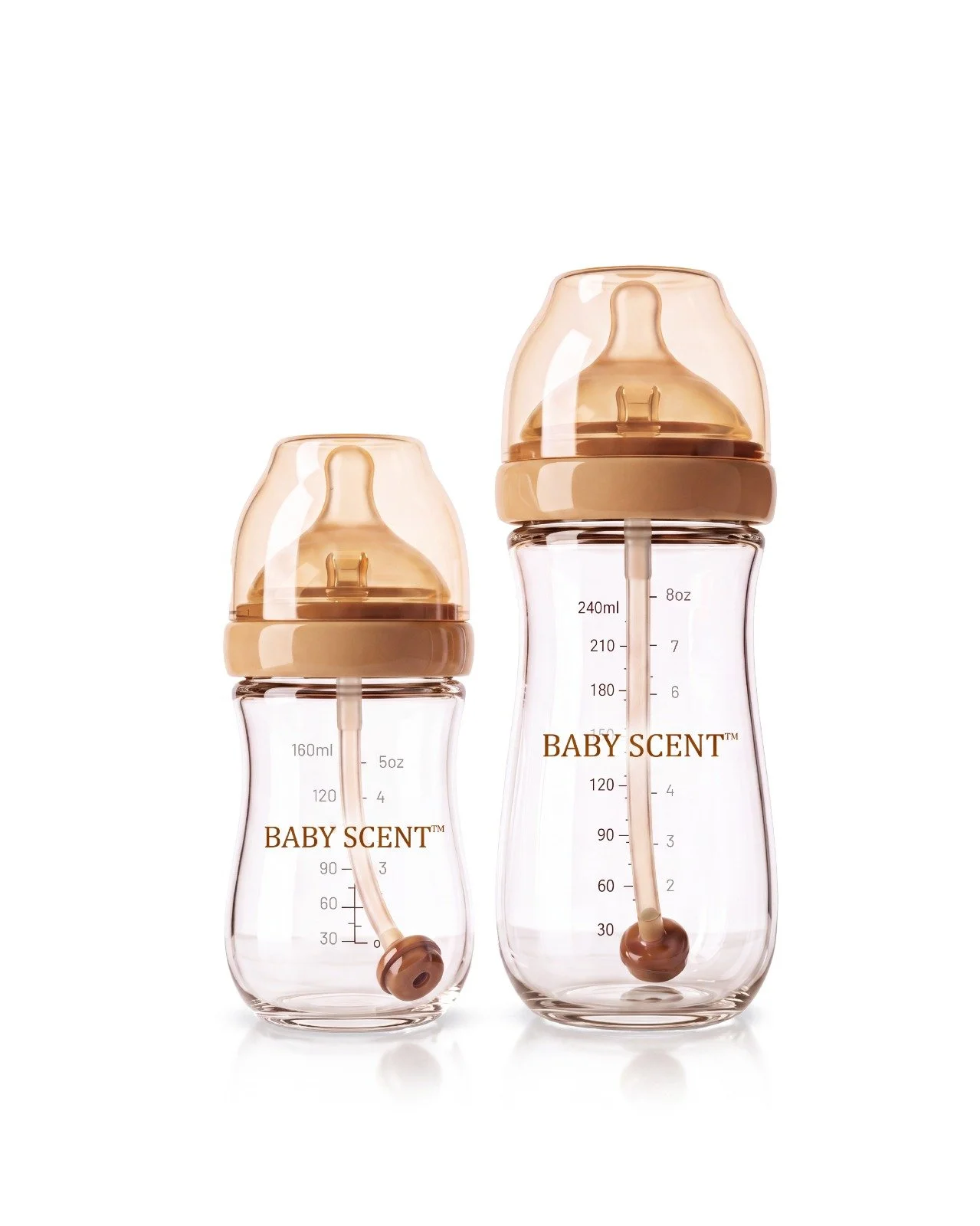 Baby Scent Borosilicate Glass Baby Bottle