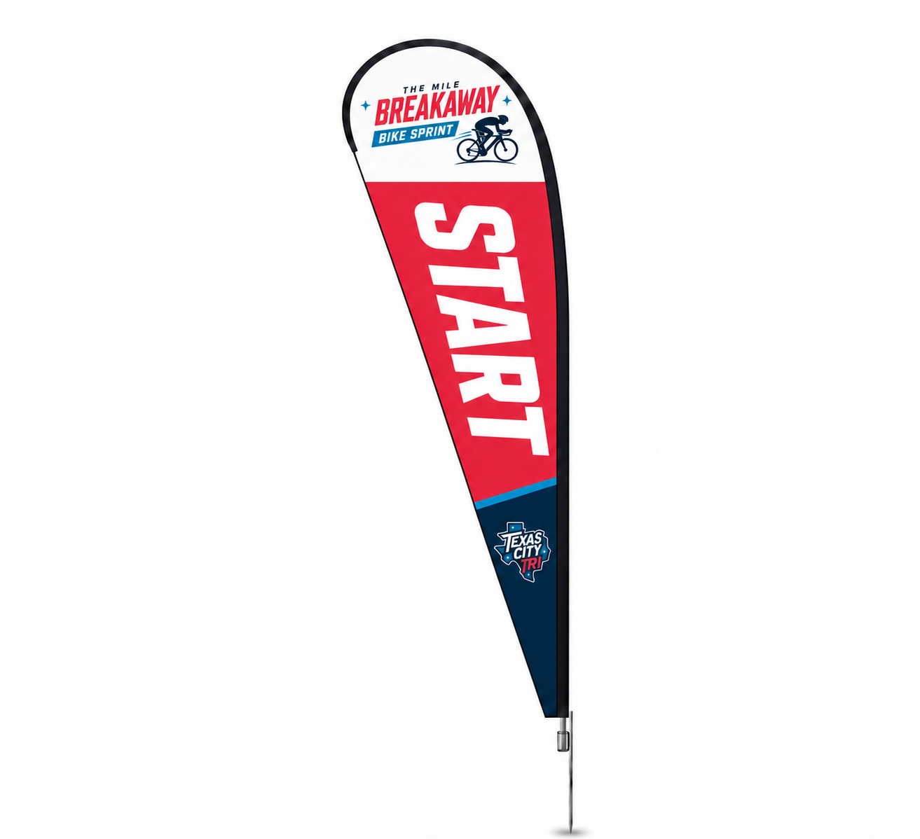 The Breakaway START course flag
