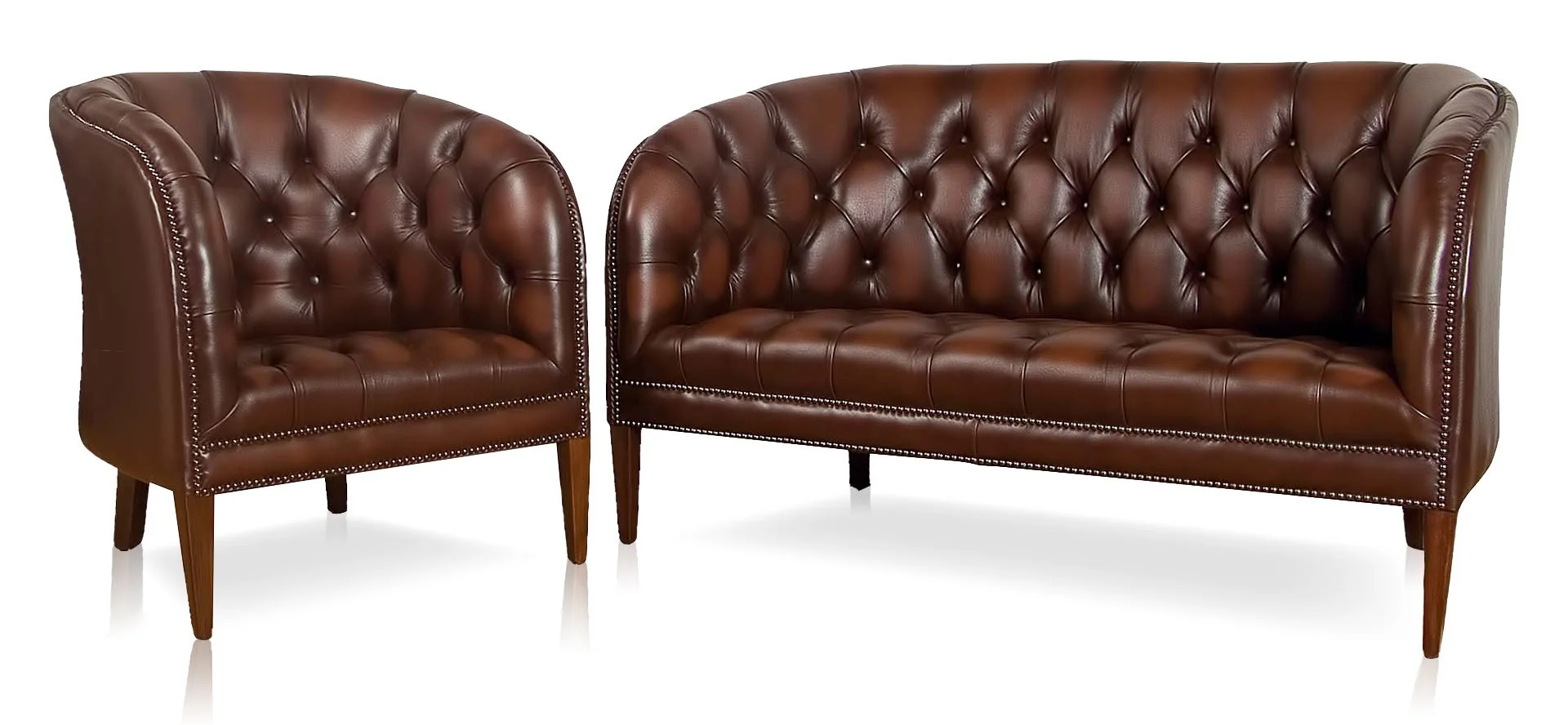 Ashby Chesterfield love seat