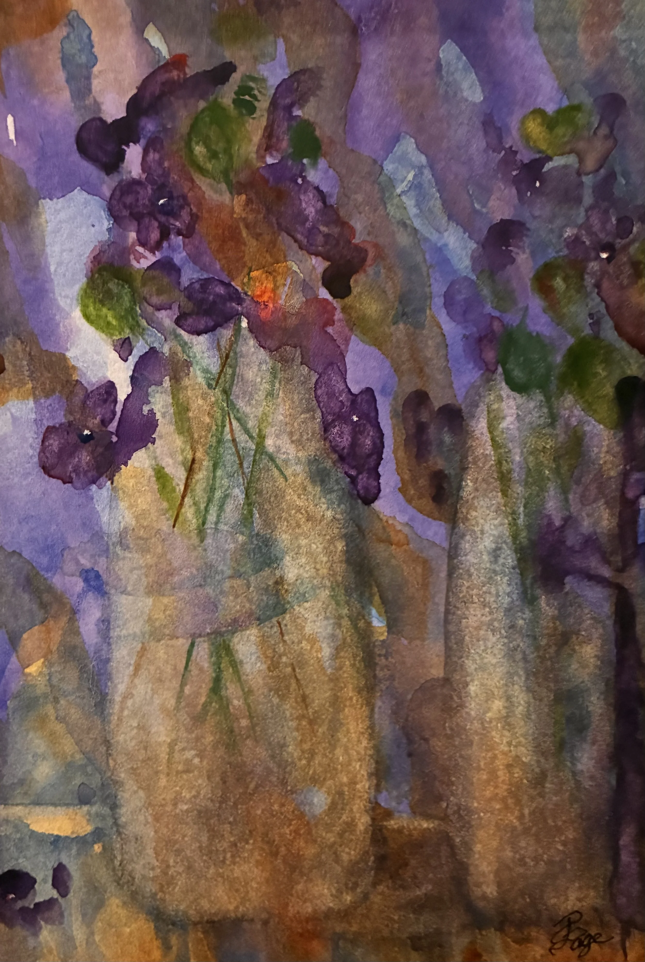 Dripping Violets