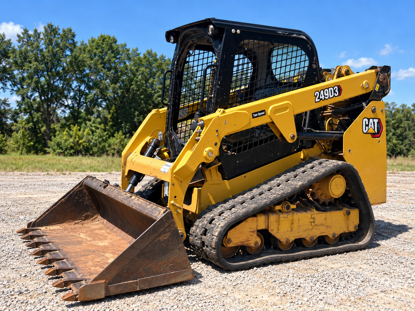 low hour cat 249d3
