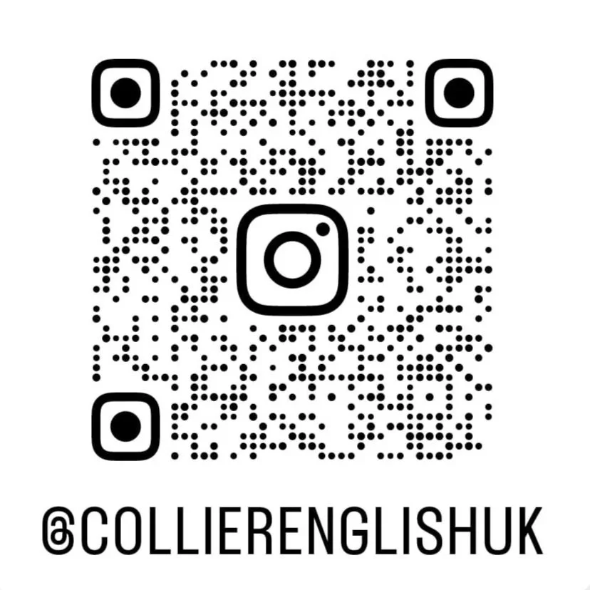 Instagram QR code for @collierenglishuk