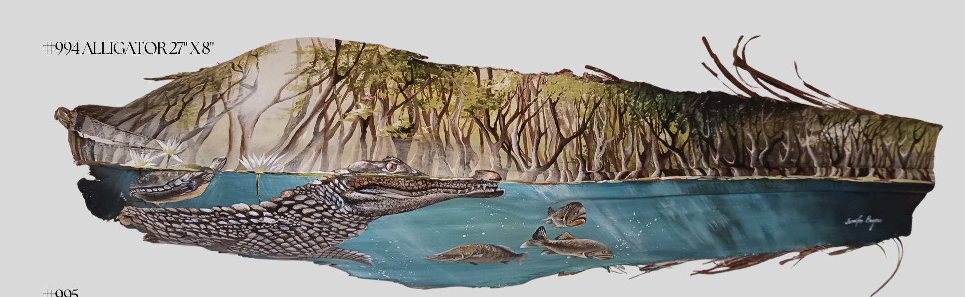  ALLIGATOR 27" X 8"