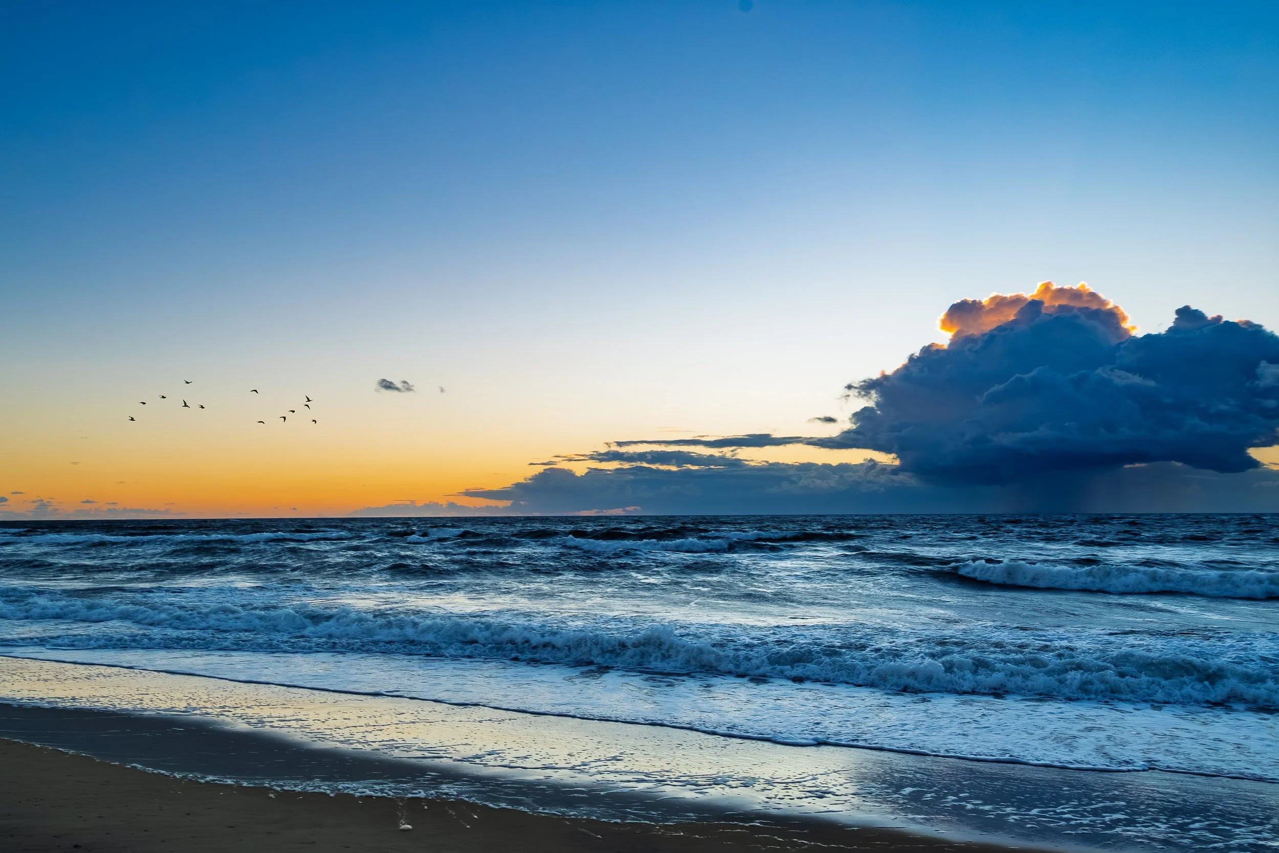 Nothing is better than the salt air early in the morning