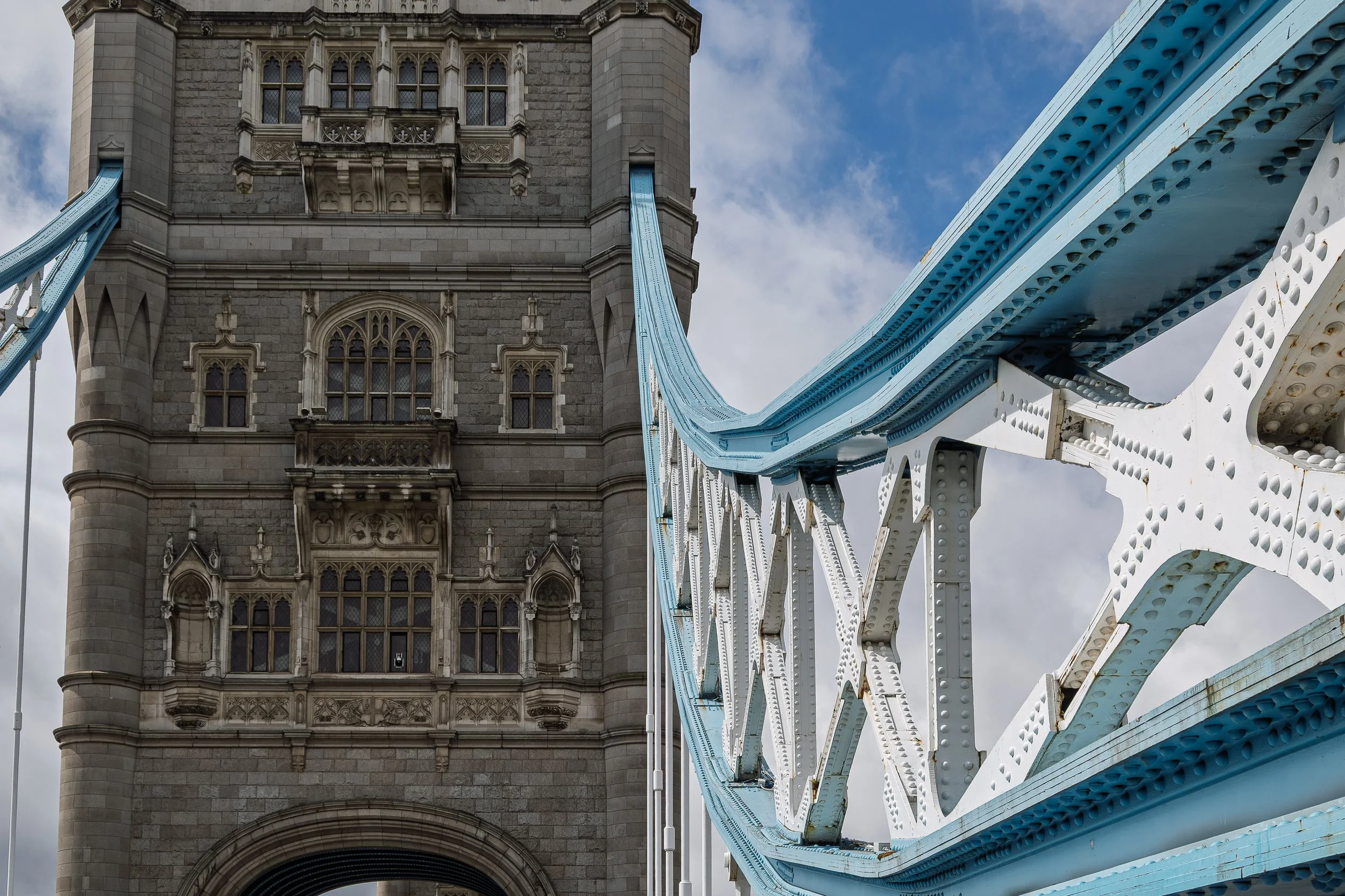 Tower Bridge in London, England