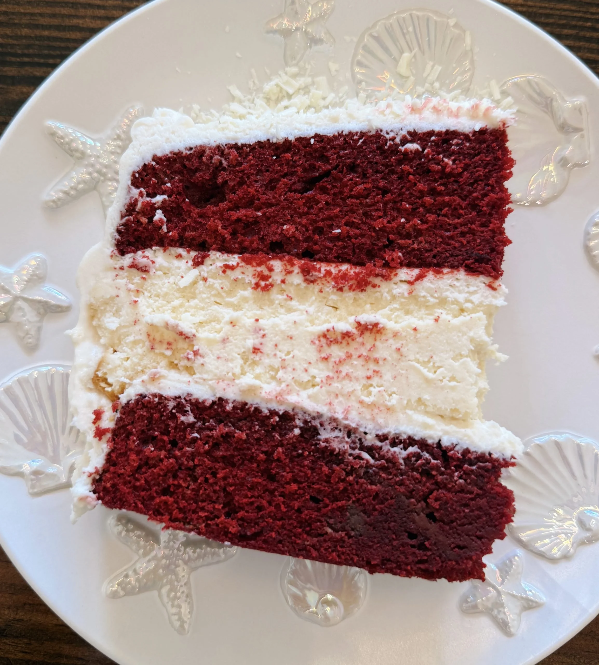 Red Velvet Cake with Rich and Creamy Cheesecake Layer