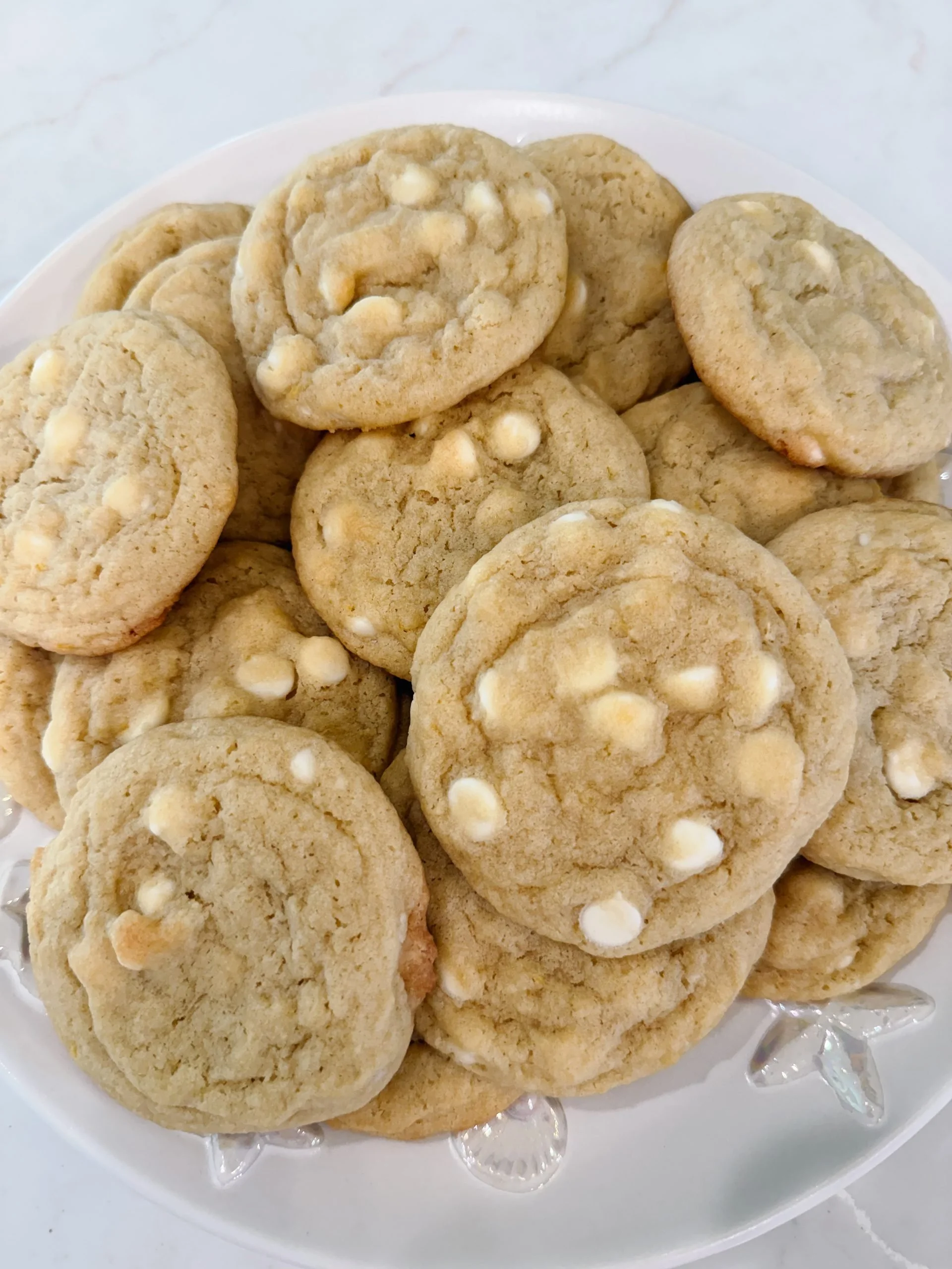 The Best Lemon Cookies with White Chocolate Chips