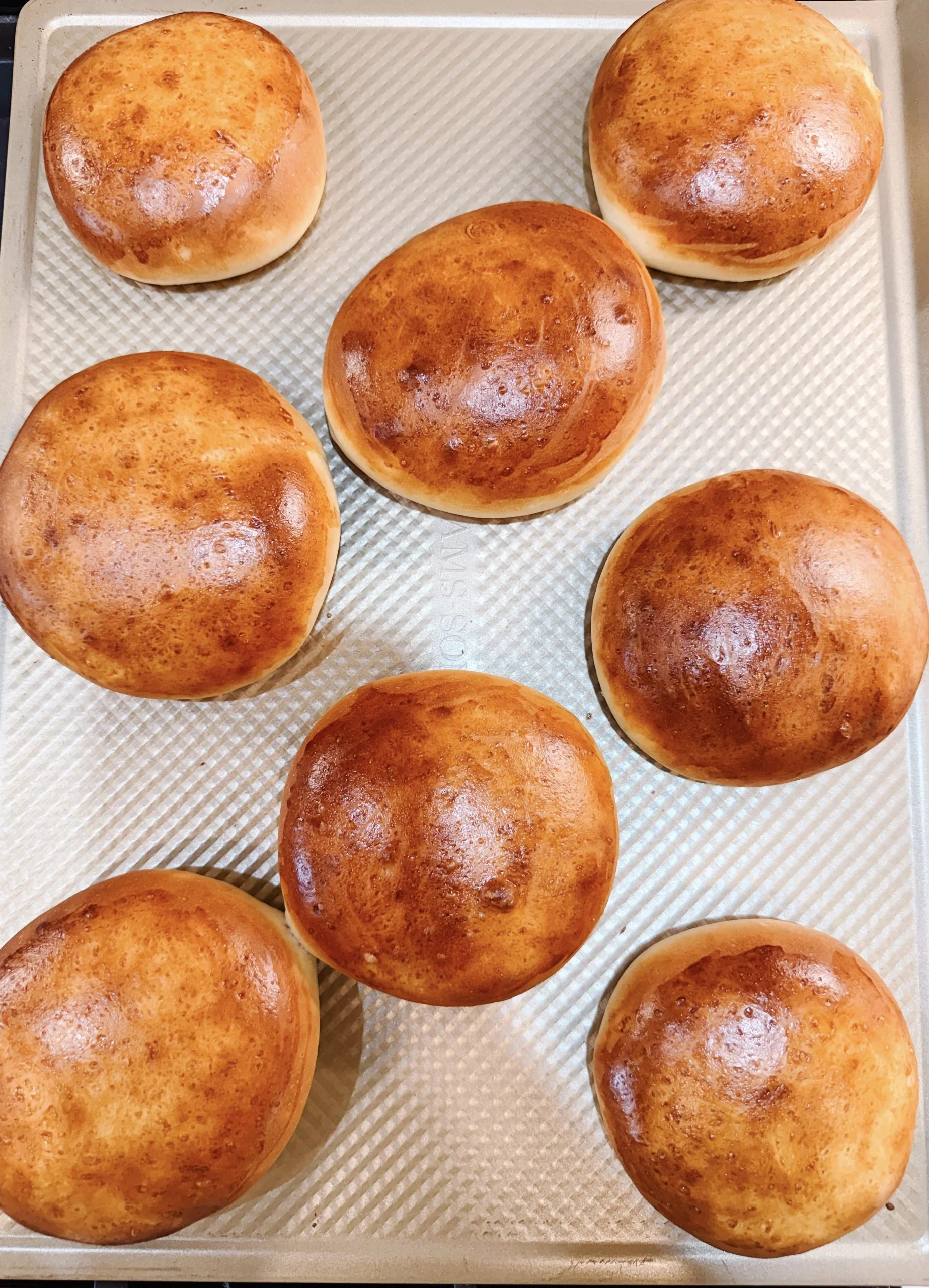 Easy Homemade Hamburger Buns | Soft &amp; Fluffy