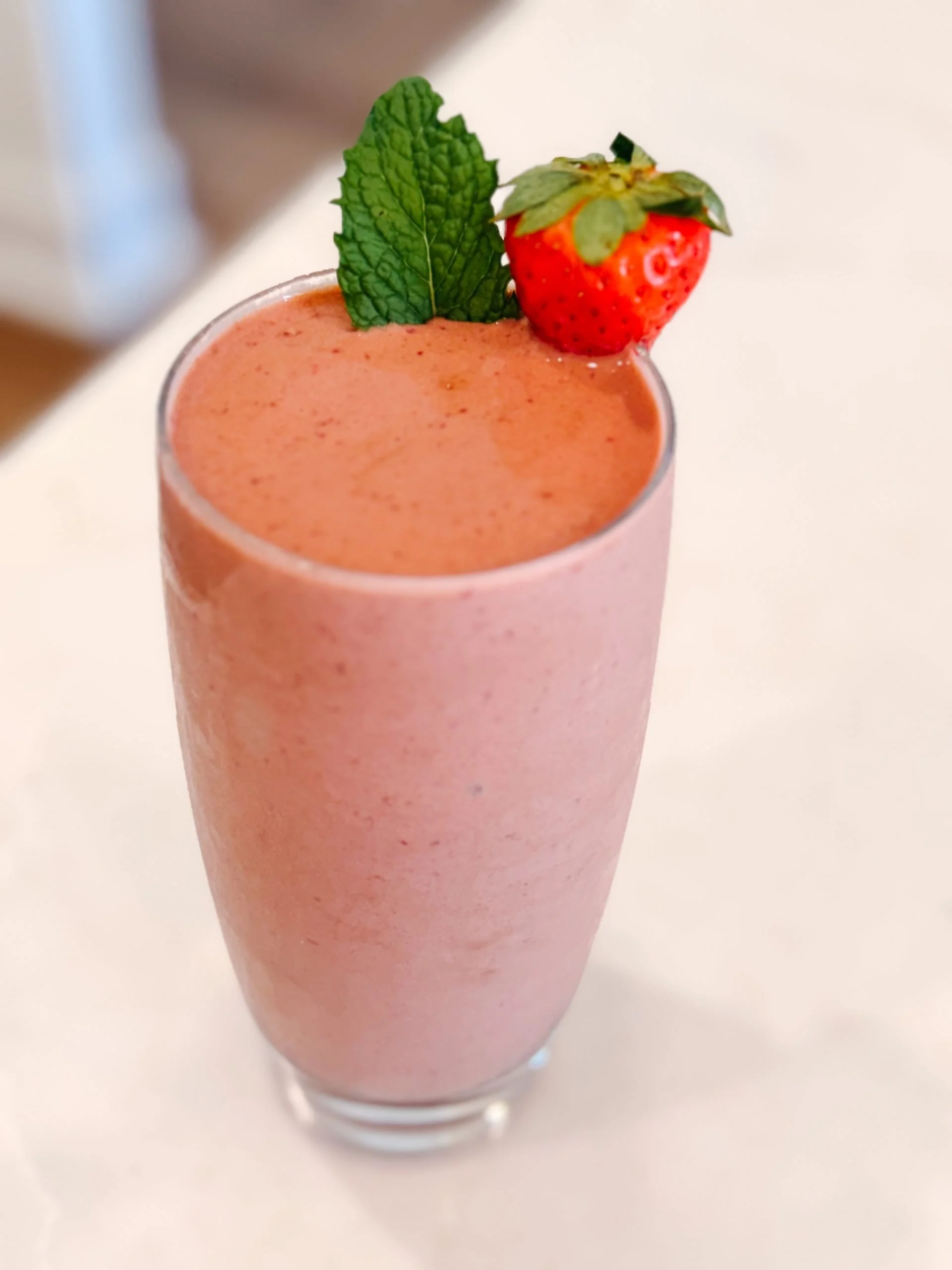 Strawberry Banana Protein Smoothie