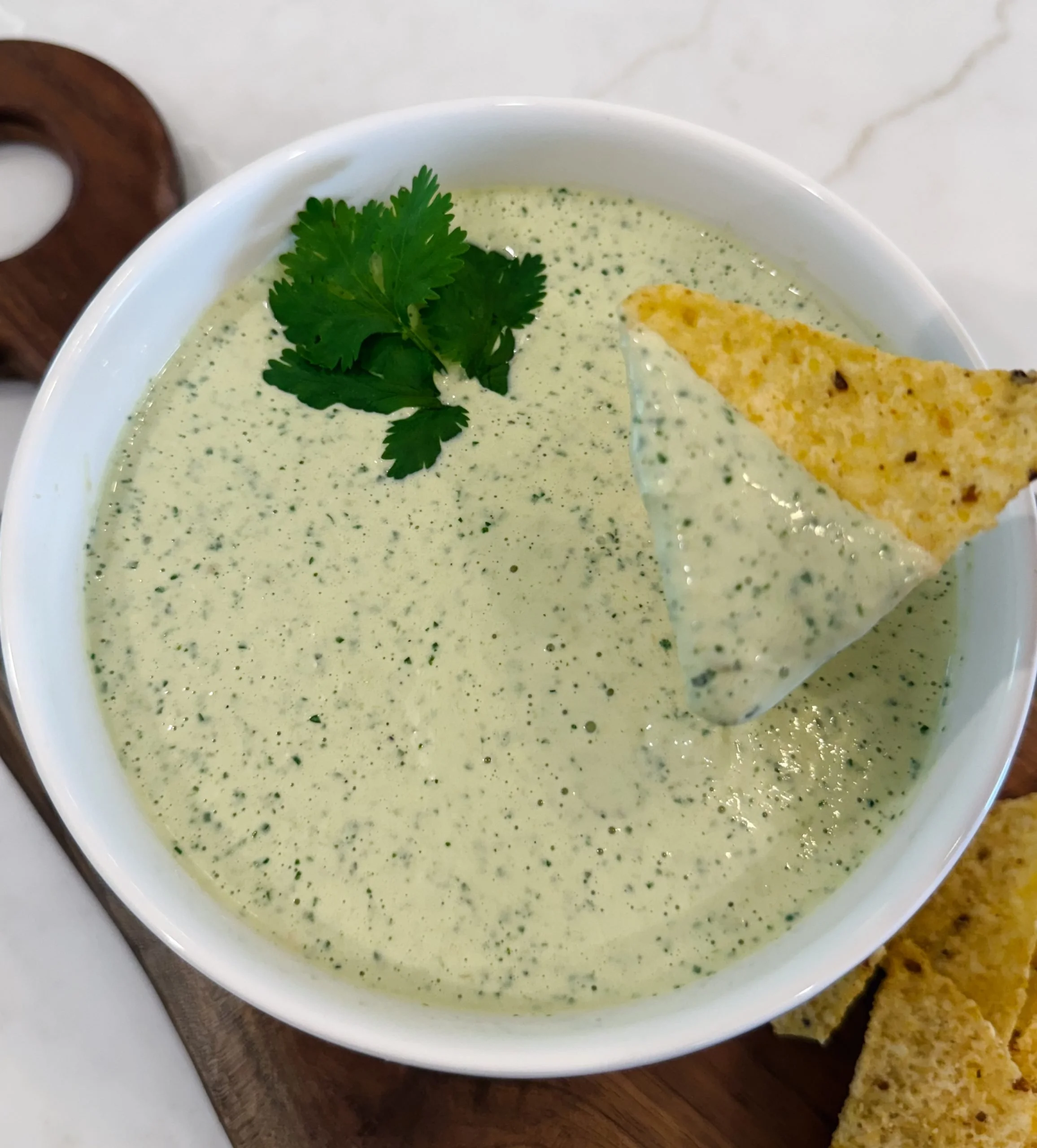 Creamy Jalapeño Ranch Dip (Chuy’s Copycat)