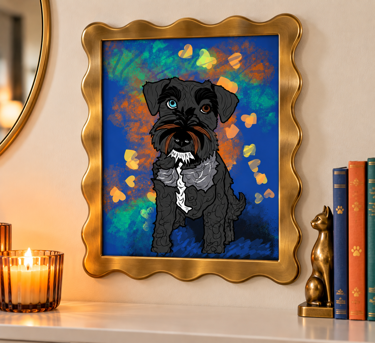 Digital Pet Portrait
