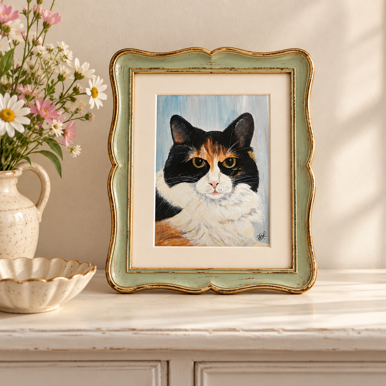 5 x7 Custom Pet Portrait