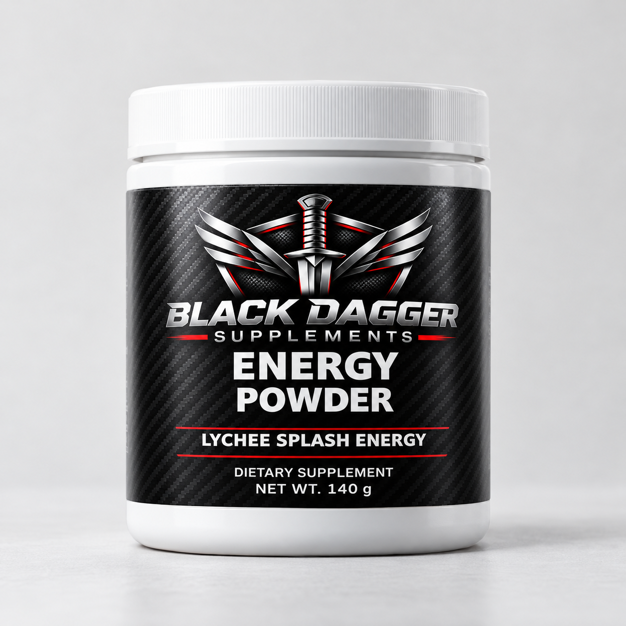 BLACK DAGGER Energy Powder (Lychee Splash Energy)