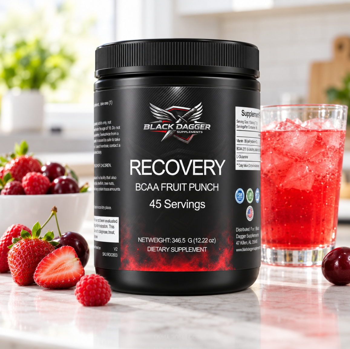RECOVERY BCAA - Fruit Punch