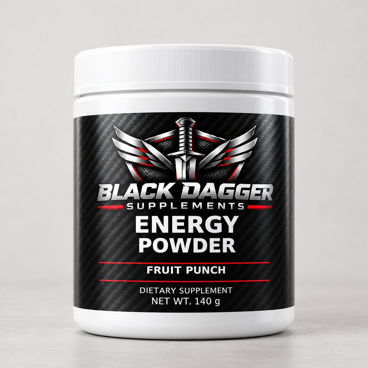 BLACK DAGGER Energy Powder (Fruit Punch)