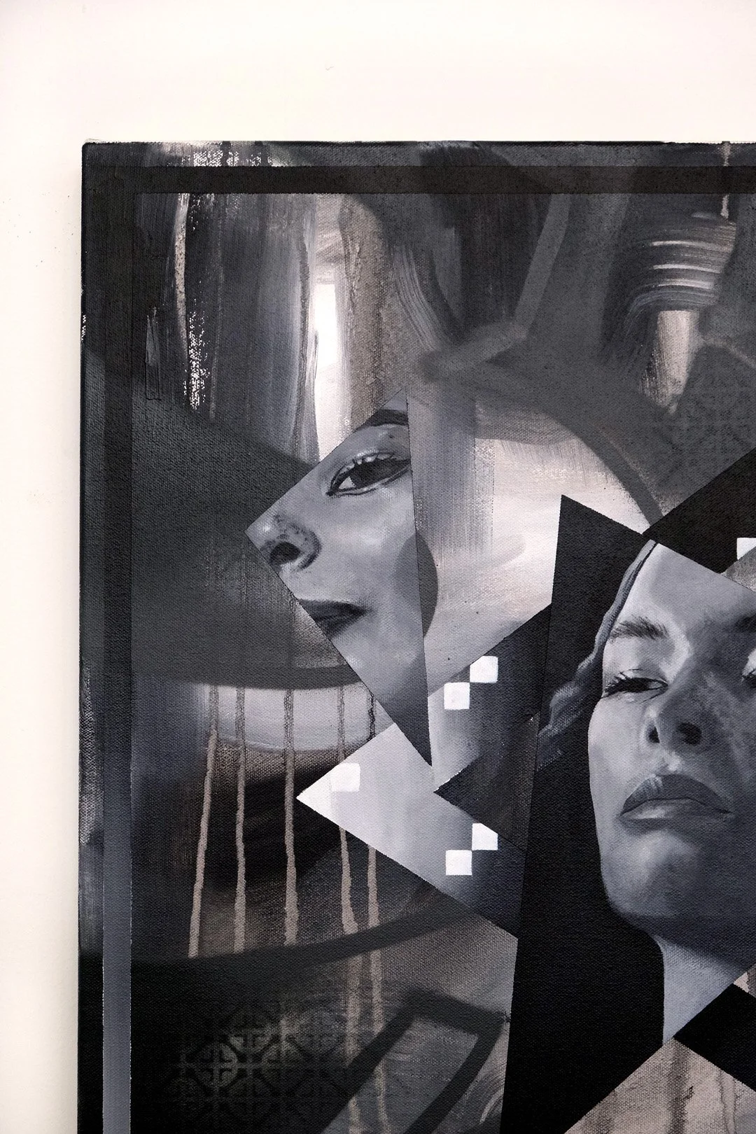 Tempura (detail)
2023
30 × 24 inches
Acrylic and spray paint on canvas