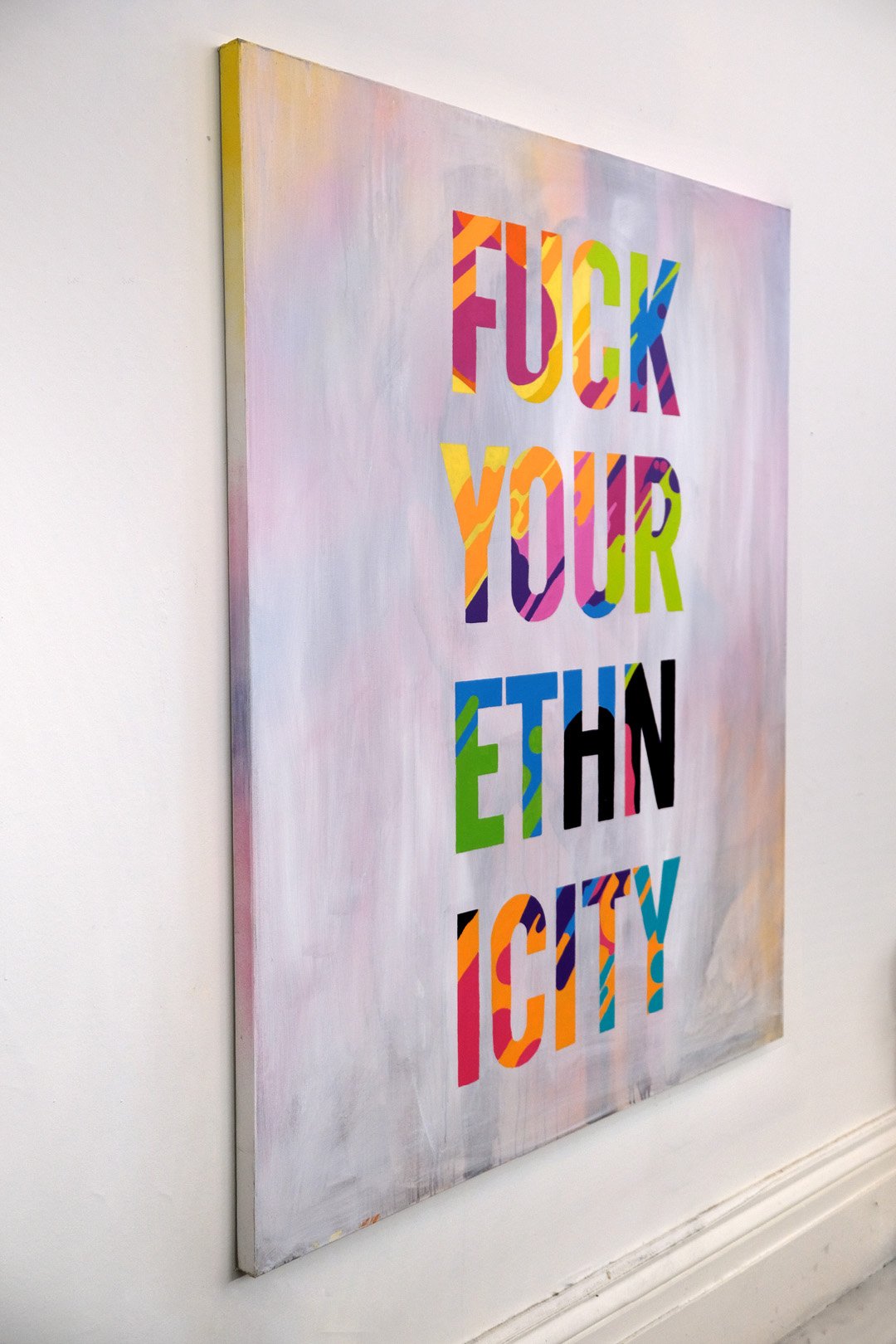 FYE (install)
2020
60 × 48 inches
Acrylic on canvas