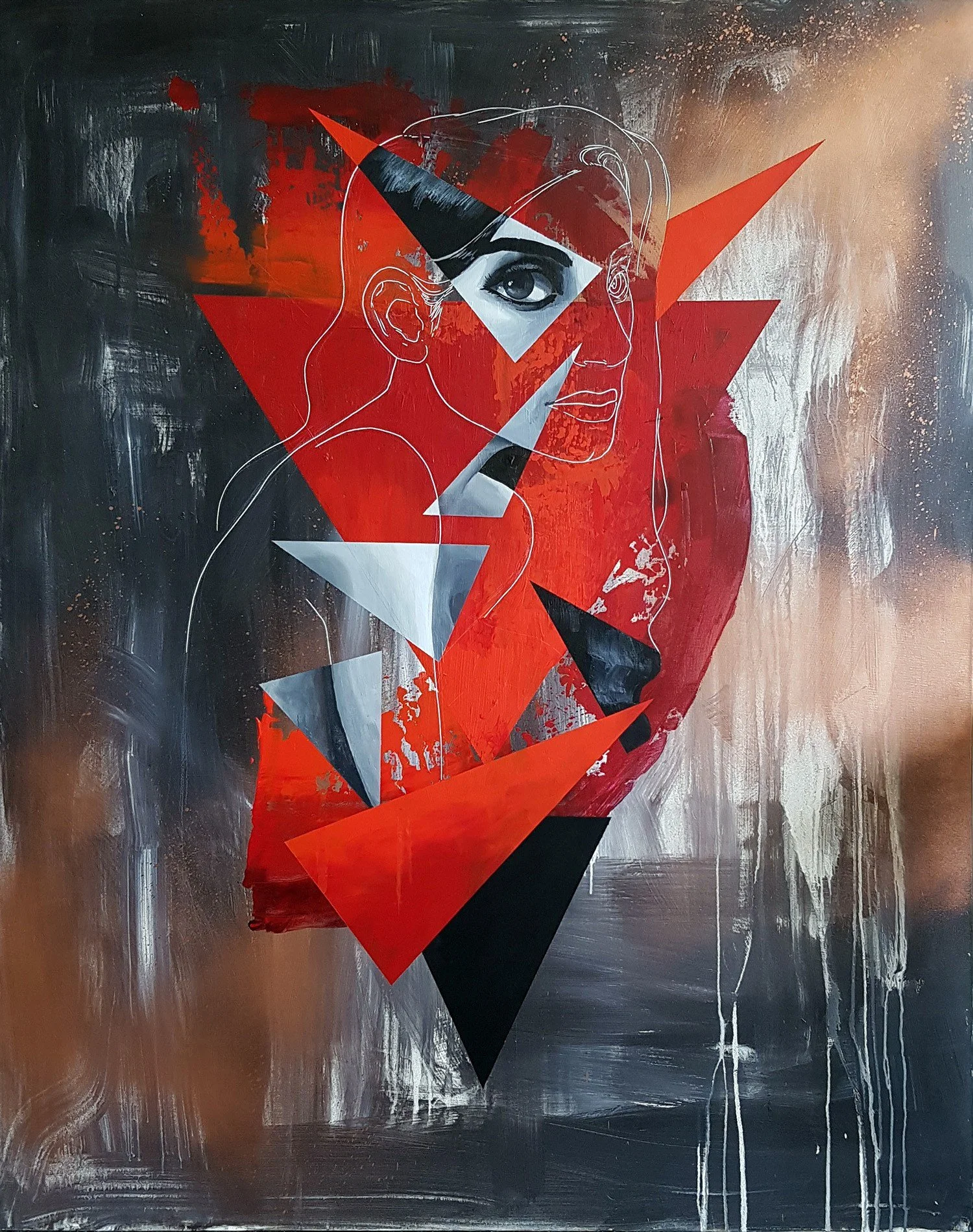 Banks
2016
60 × 48 inches
Acrylic and spray paint on canvas