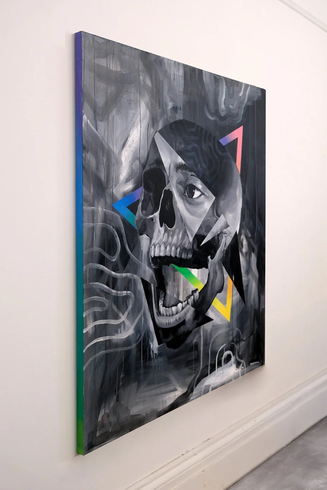 Self Portrait 04 (install)
2021
60 × 48 inches
Acrylic on canvas