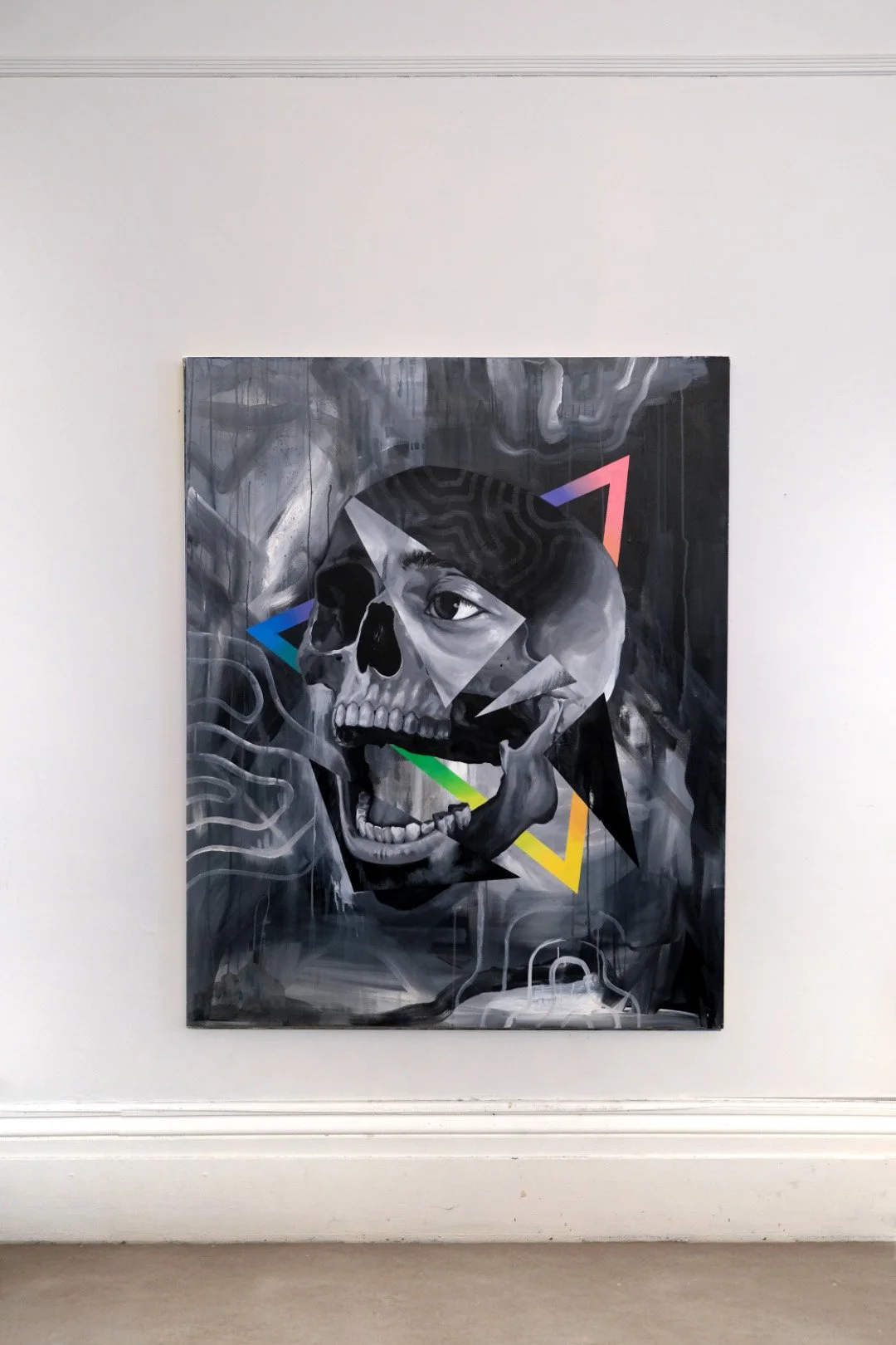 Self Portrait 04 (install)
2021
60 × 48 inches
Acrylic on canvas