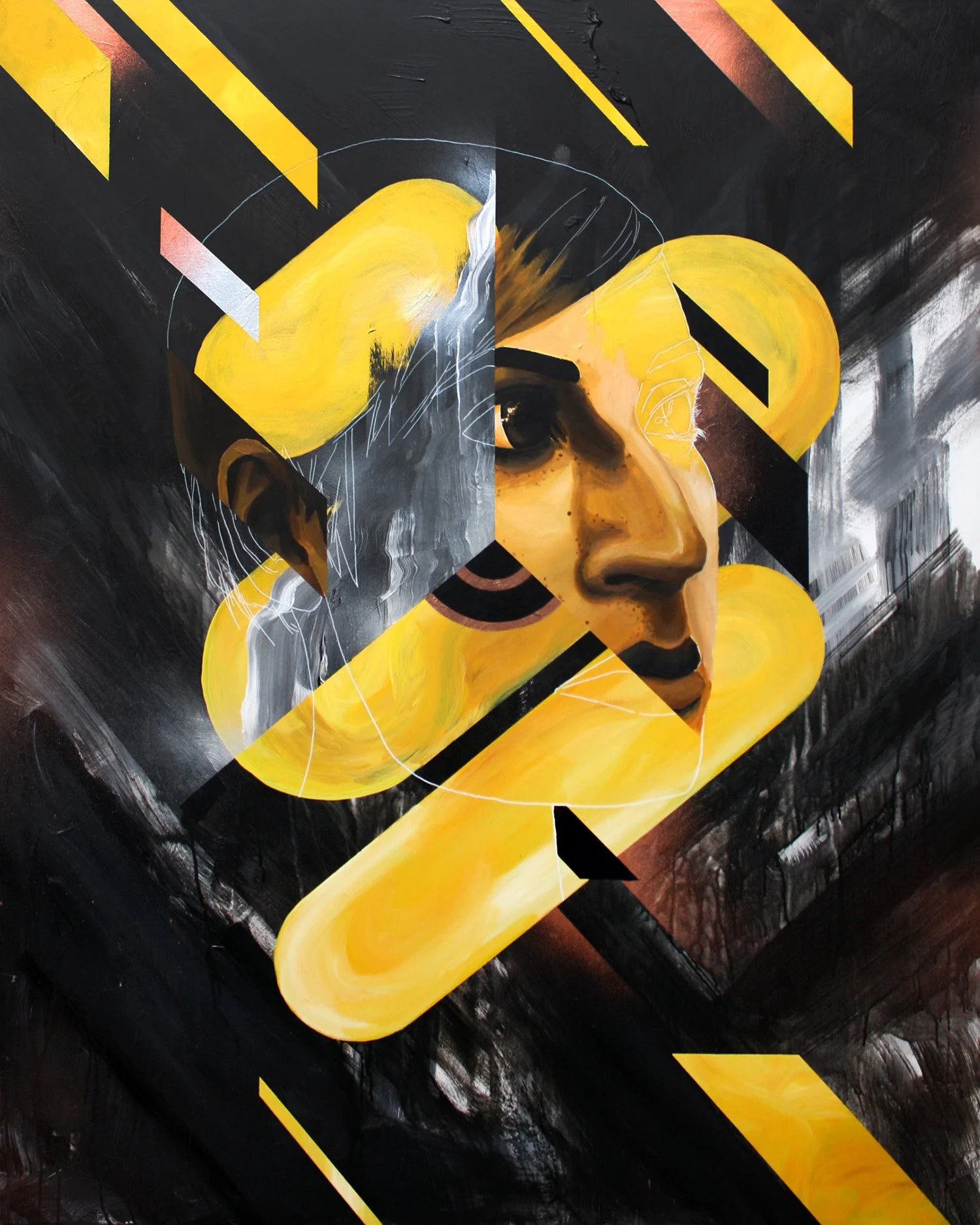 Alexis
2016
60 × 48 inches
Acrylic and spray paint on canvas