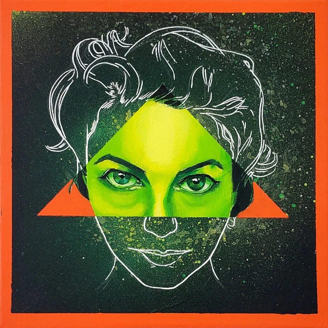 Pleiades IV - Taygete
2018
12 × 12 inches
Acrylic on canvas