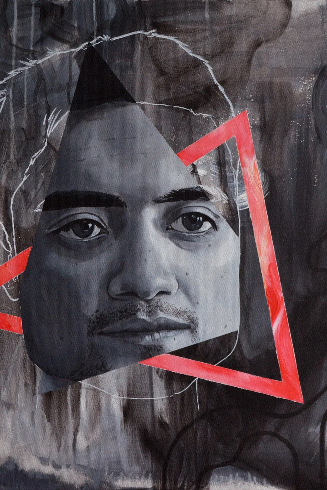 Kohji (detail)
2020
24 × 24 inches
Acrylic on canvas