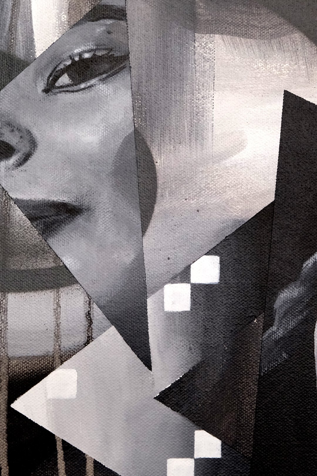 Tempura (detail)
2023
30 × 24 inches
Acrylic and spray paint on canvas