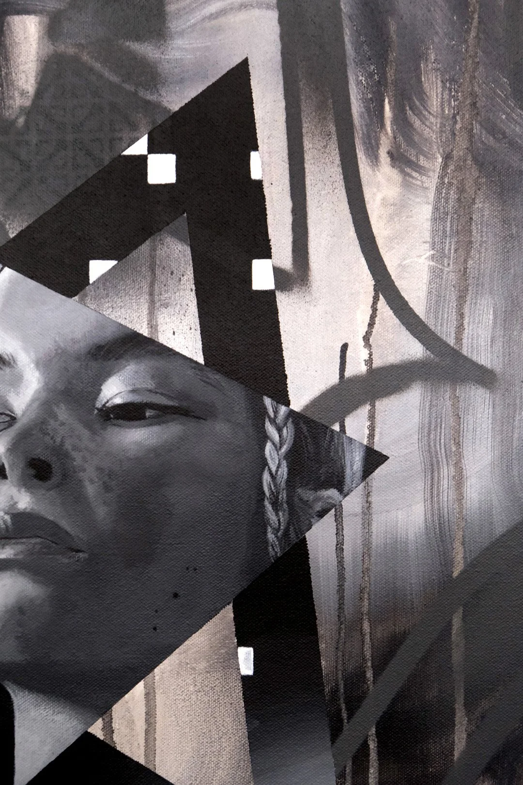 Tempura (detail)
2023
30 × 24 inches
Acrylic and spray paint on canvas
