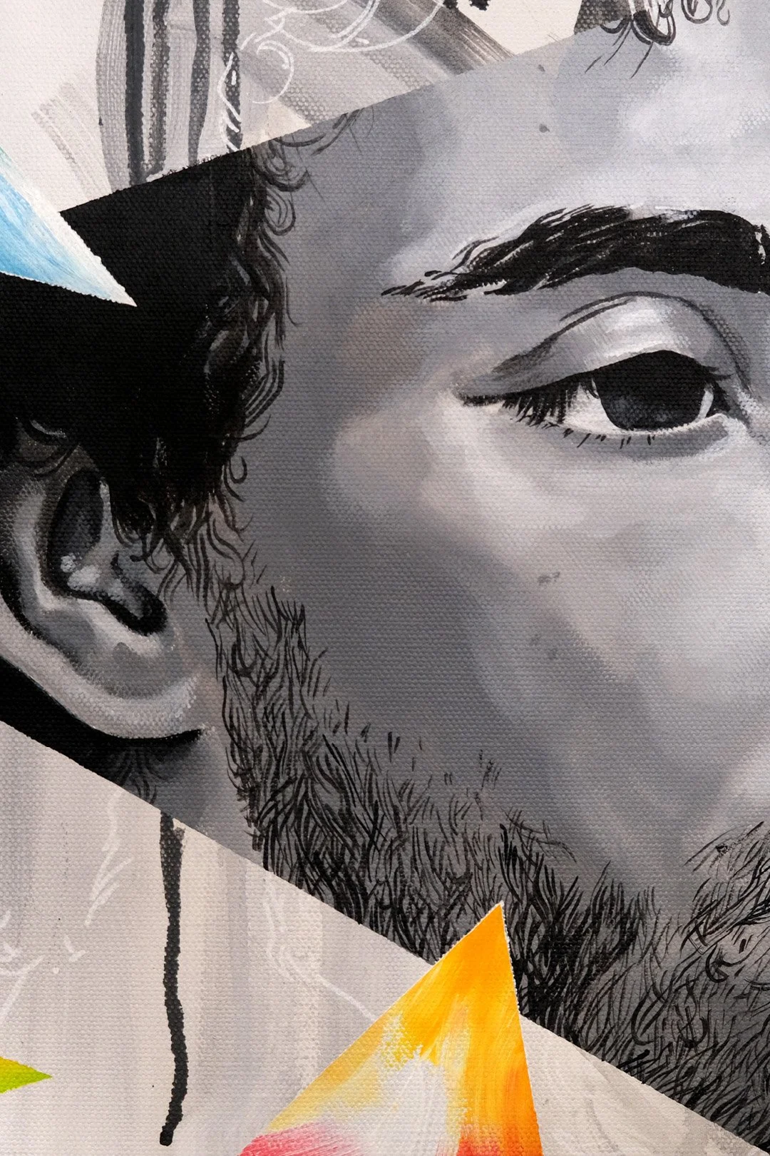 Nate (detail)
2021
24 × 24 inches
Acrylic on canvas