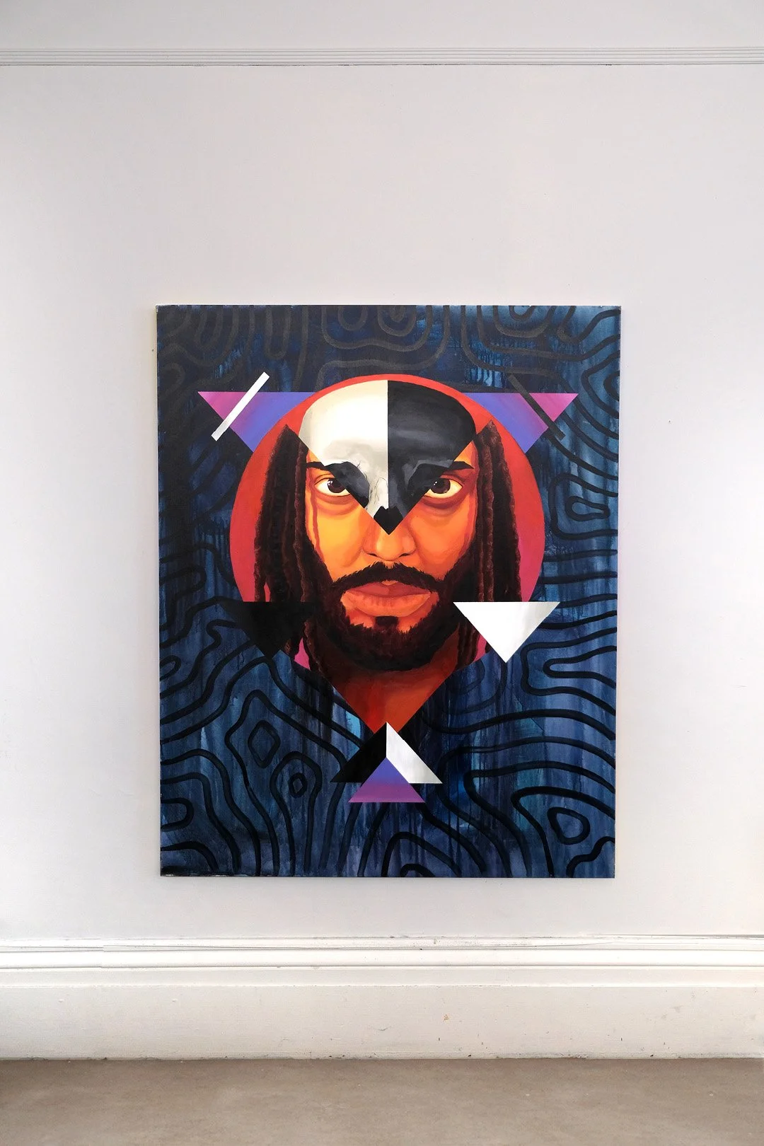 Self Portrait 03
2019
60 × 48 inches
Acrylic on canvas