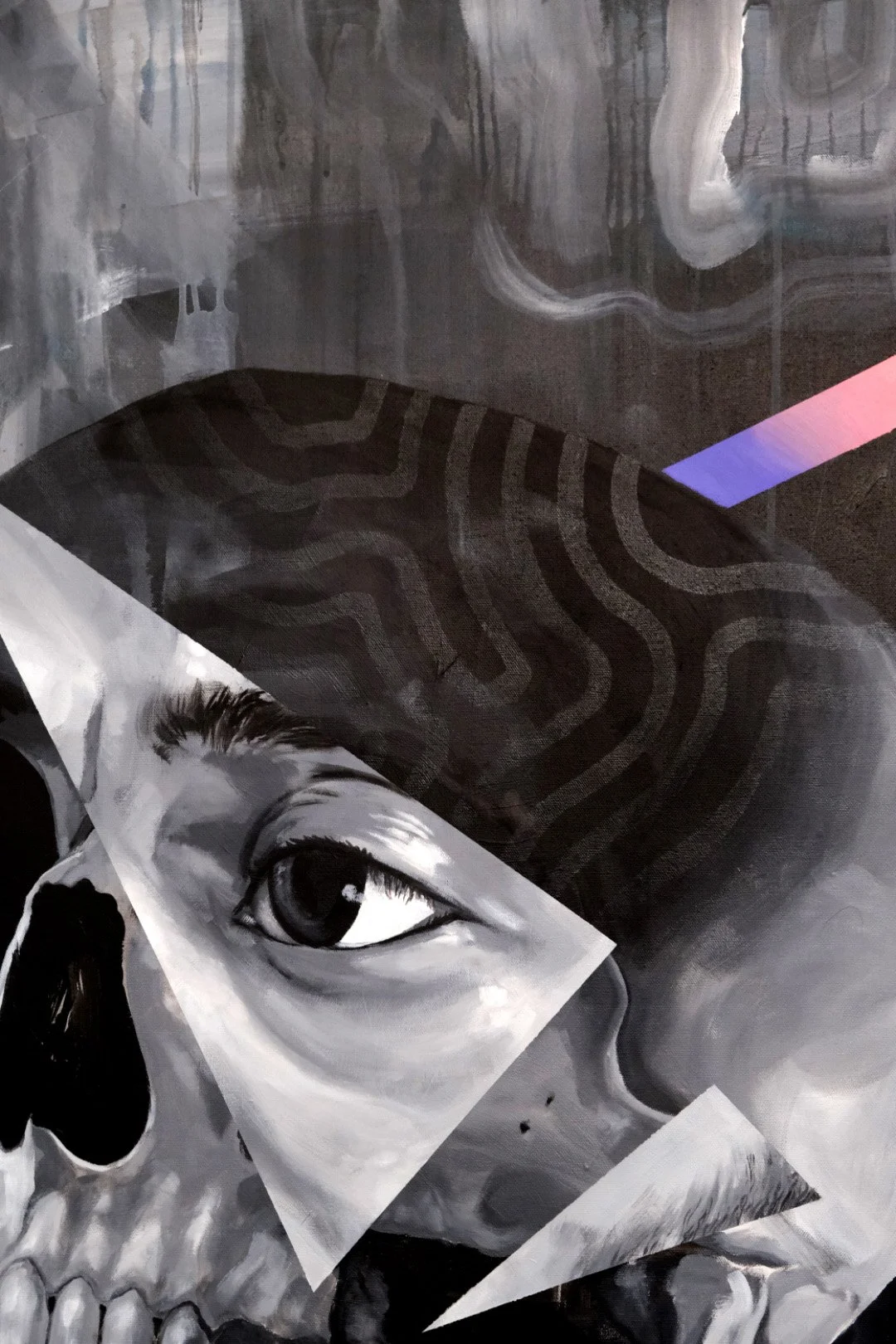 Self Portrait 04 (detail)
2021
60 × 48 inches
Acrylic on canvas