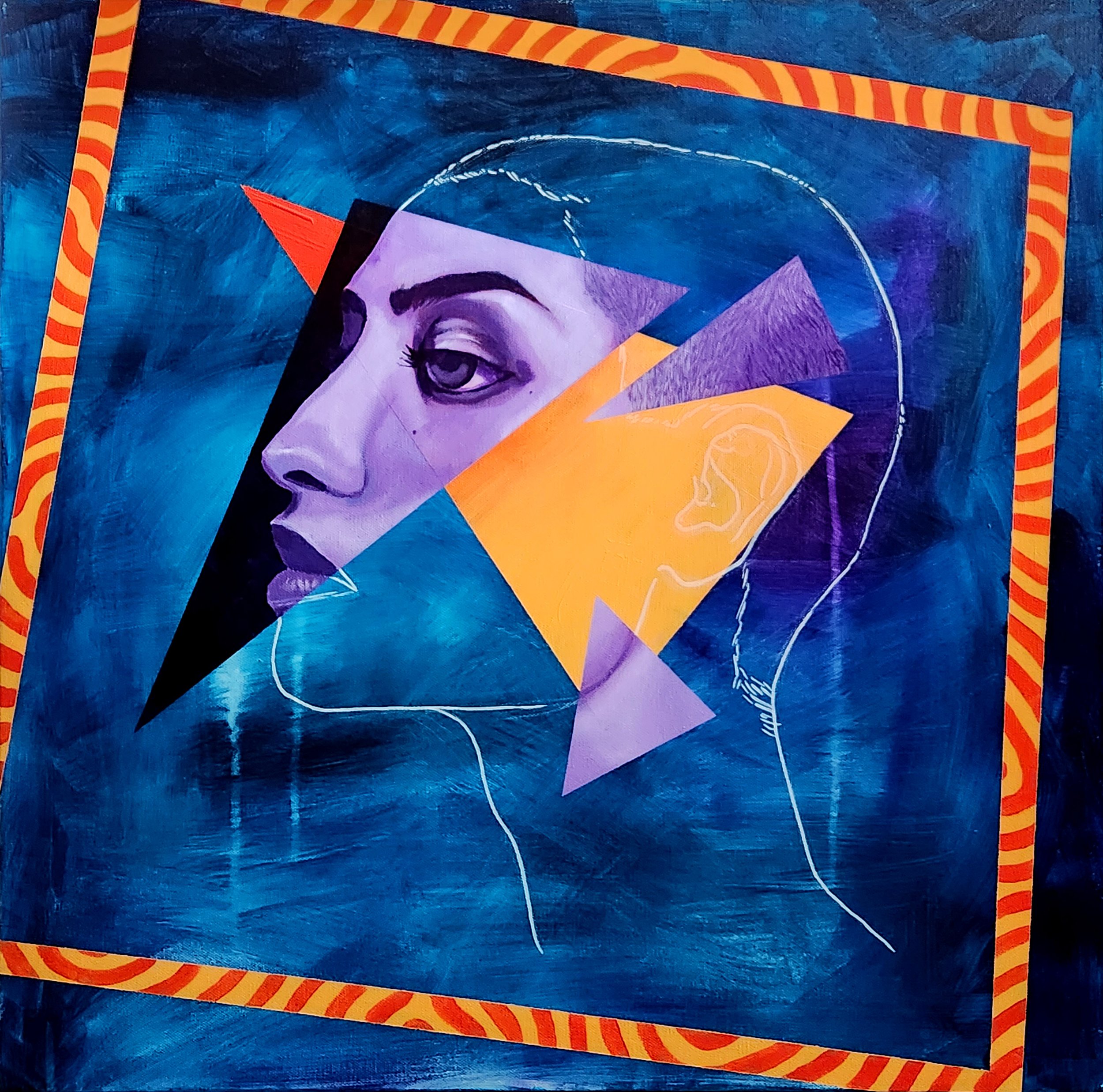 Calp
2023
30 × 30 inches
Acrylic on canvas