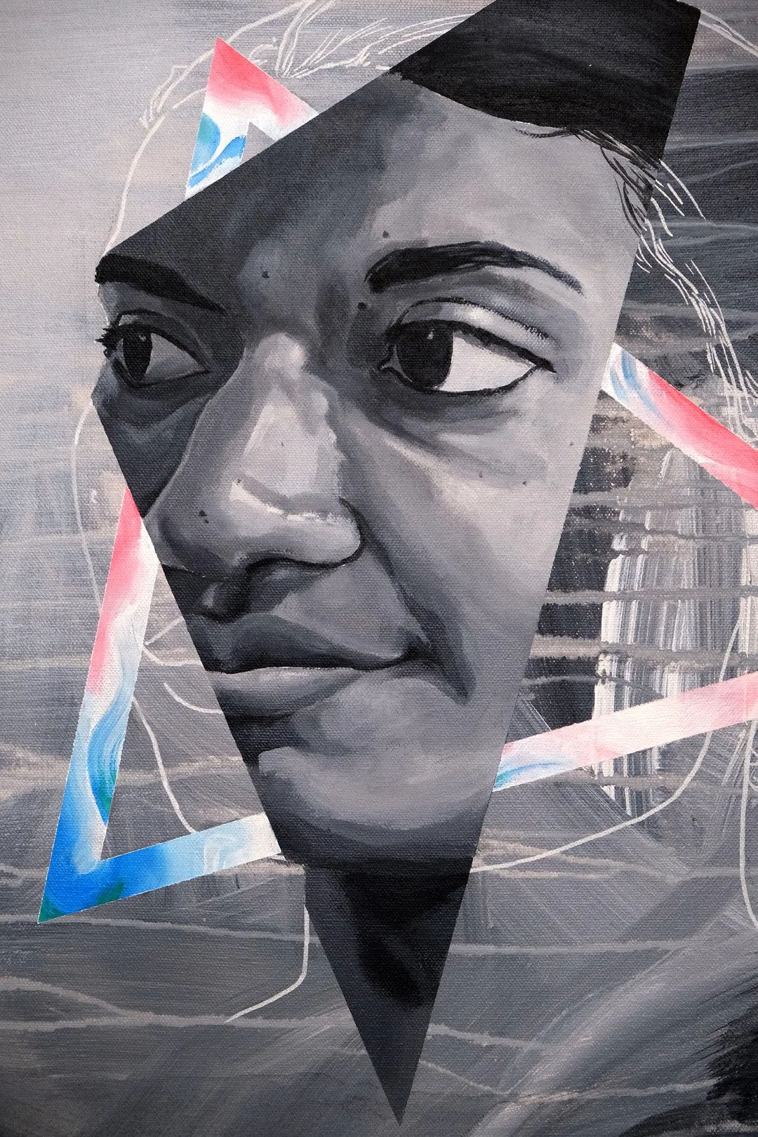 Leone (detail)
2020
24 × 24 inches
Acrylic on canvas