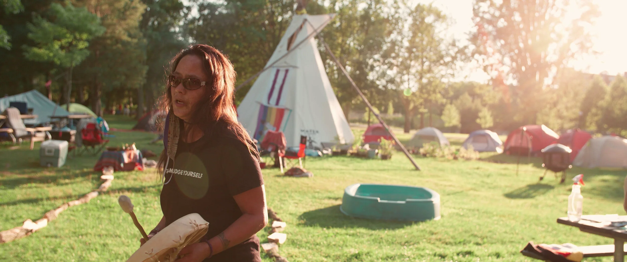 Stories from Land Back Camp: Reclaiming Indigiqueer Space