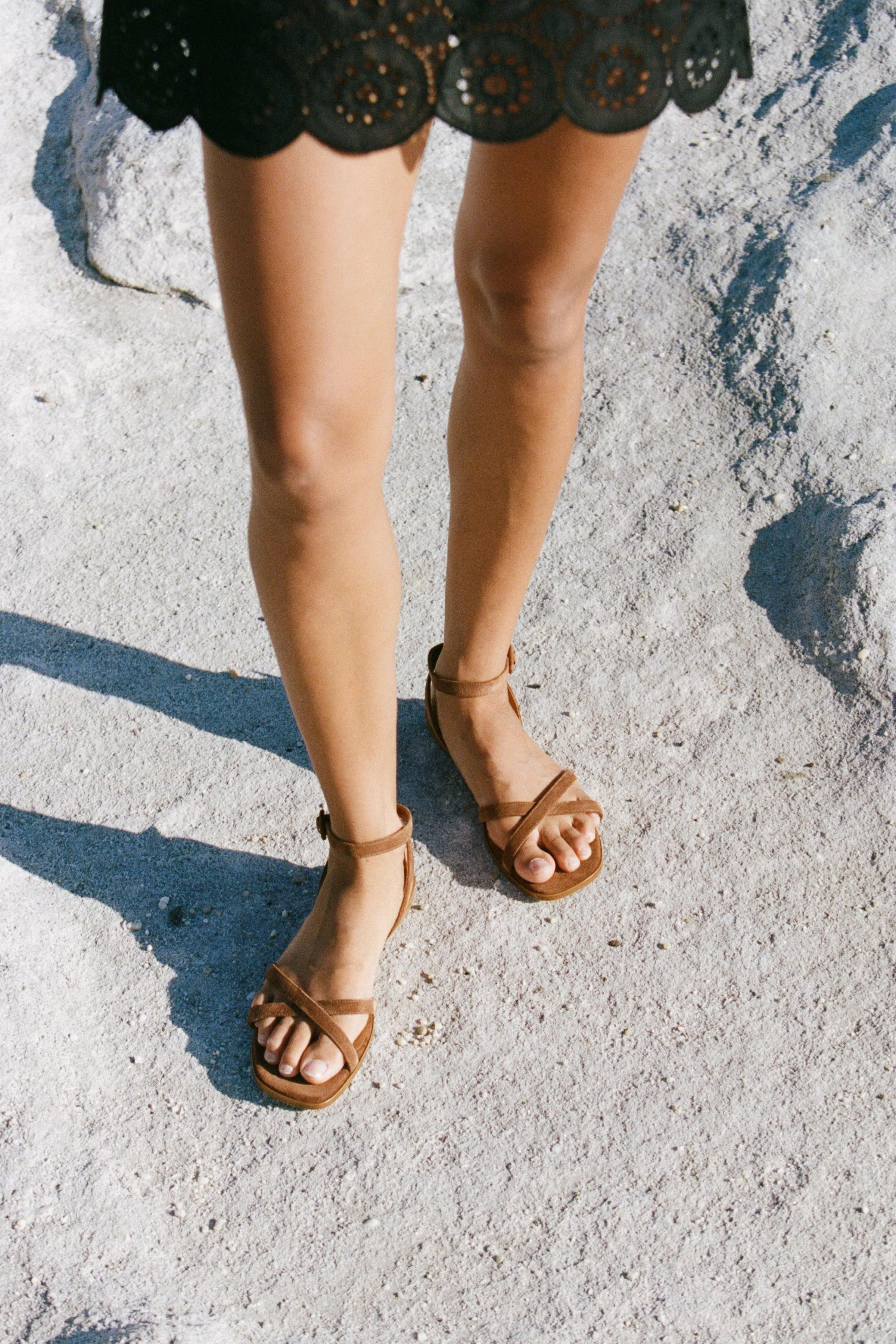 Flat Sandal - Saddle Suede - FS_007.jpg