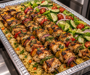 Chicken Shawarma over Rice