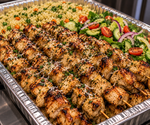 Garlic Parmesan Chicken Kebab