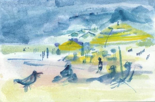 Off Season (Stone Harbor) 4"x7"
