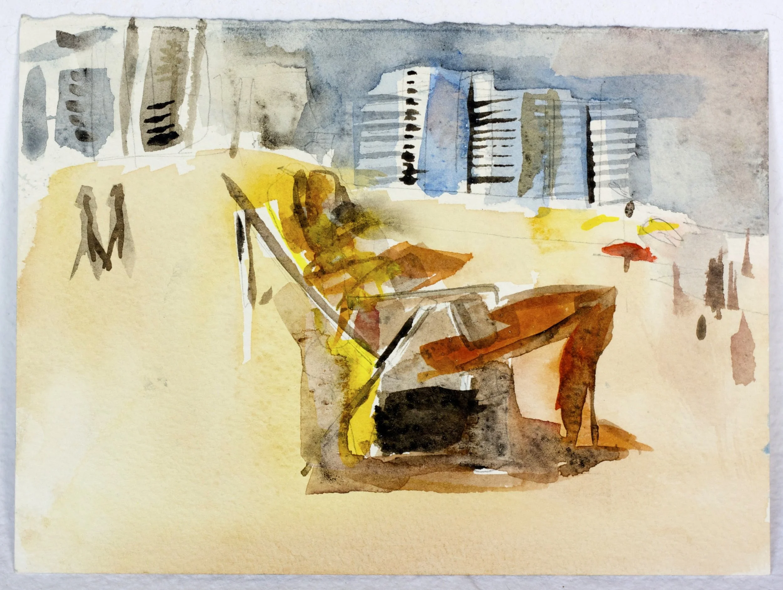 Playa Mansa 2 2011 5 1/4" x 7 1/4 "