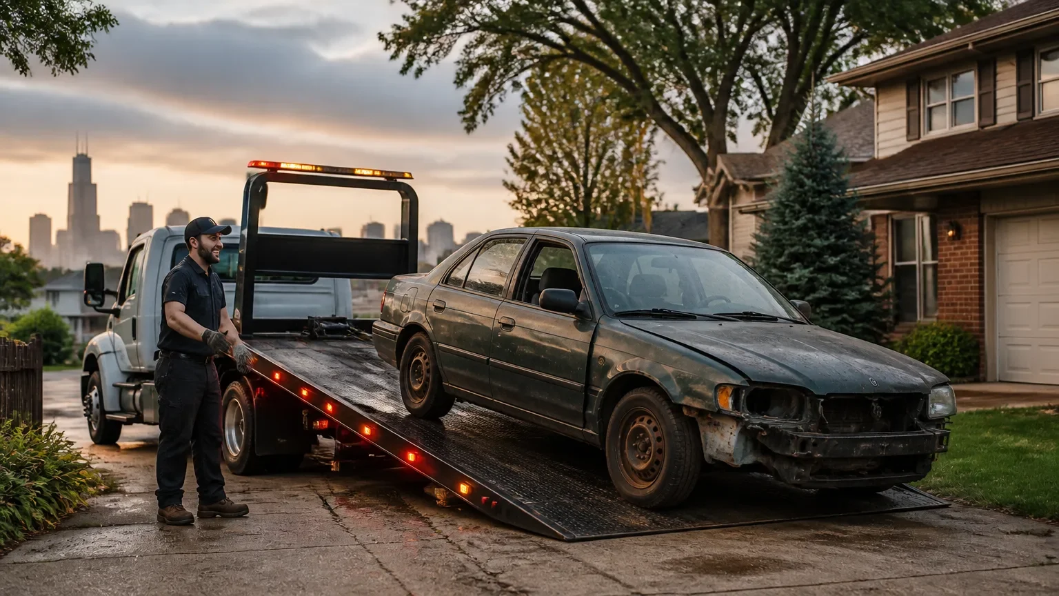 How to Sell a Junk Car for Cash in Chicagoland: A Simple Three-Step Process