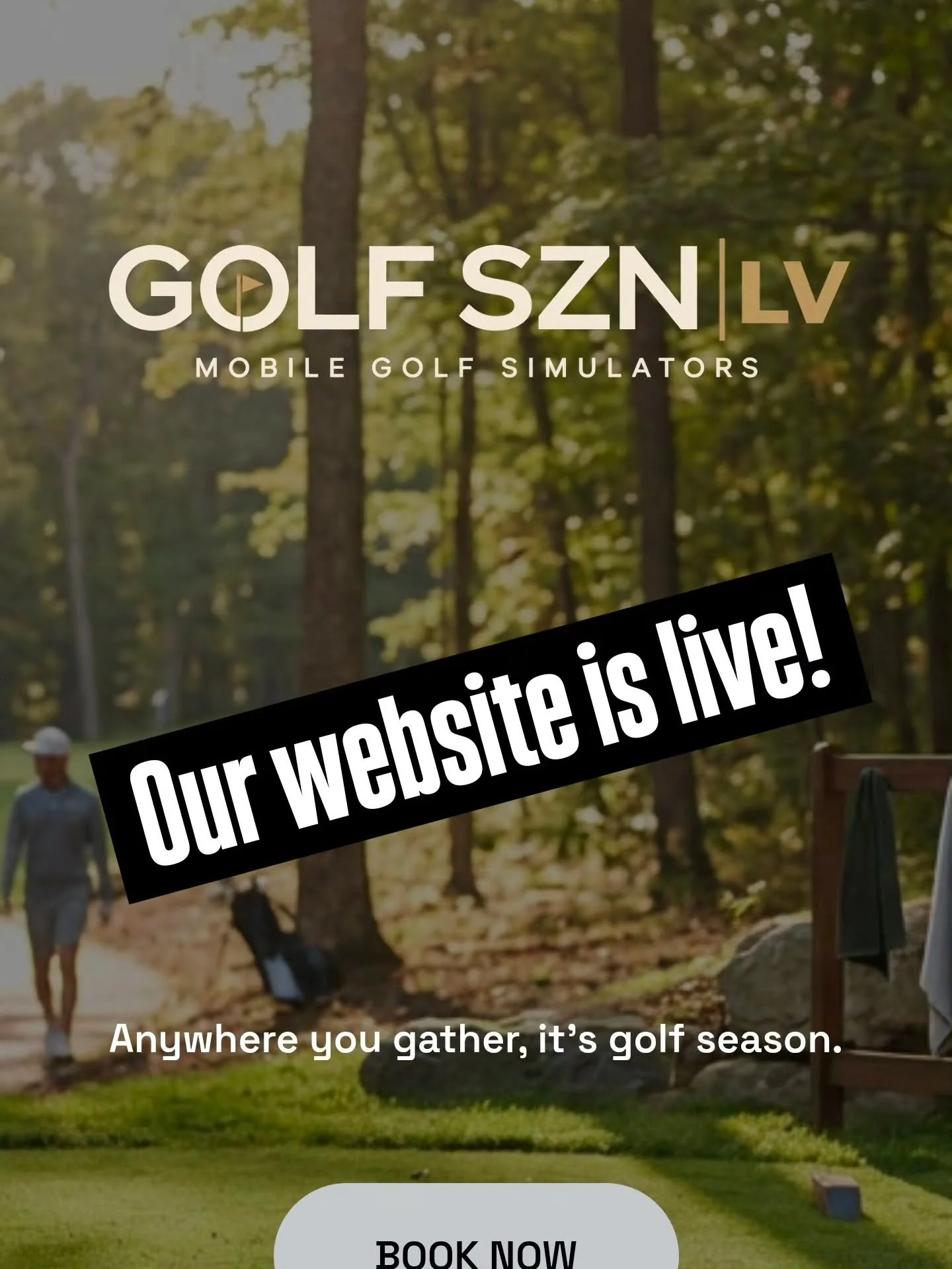 It&rsquo;s official&mdash;the wait is over. The GOLFSZNLV website is officially LIVE! ⛳️🔥
Whether you&rsquo;re dialing in your swing, hosting a private party, setting up a corporate event, or running best ball and closest-to-the-pin shootouts, we br