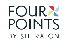 Four Points by Sheraton logo with stylized star graphic.